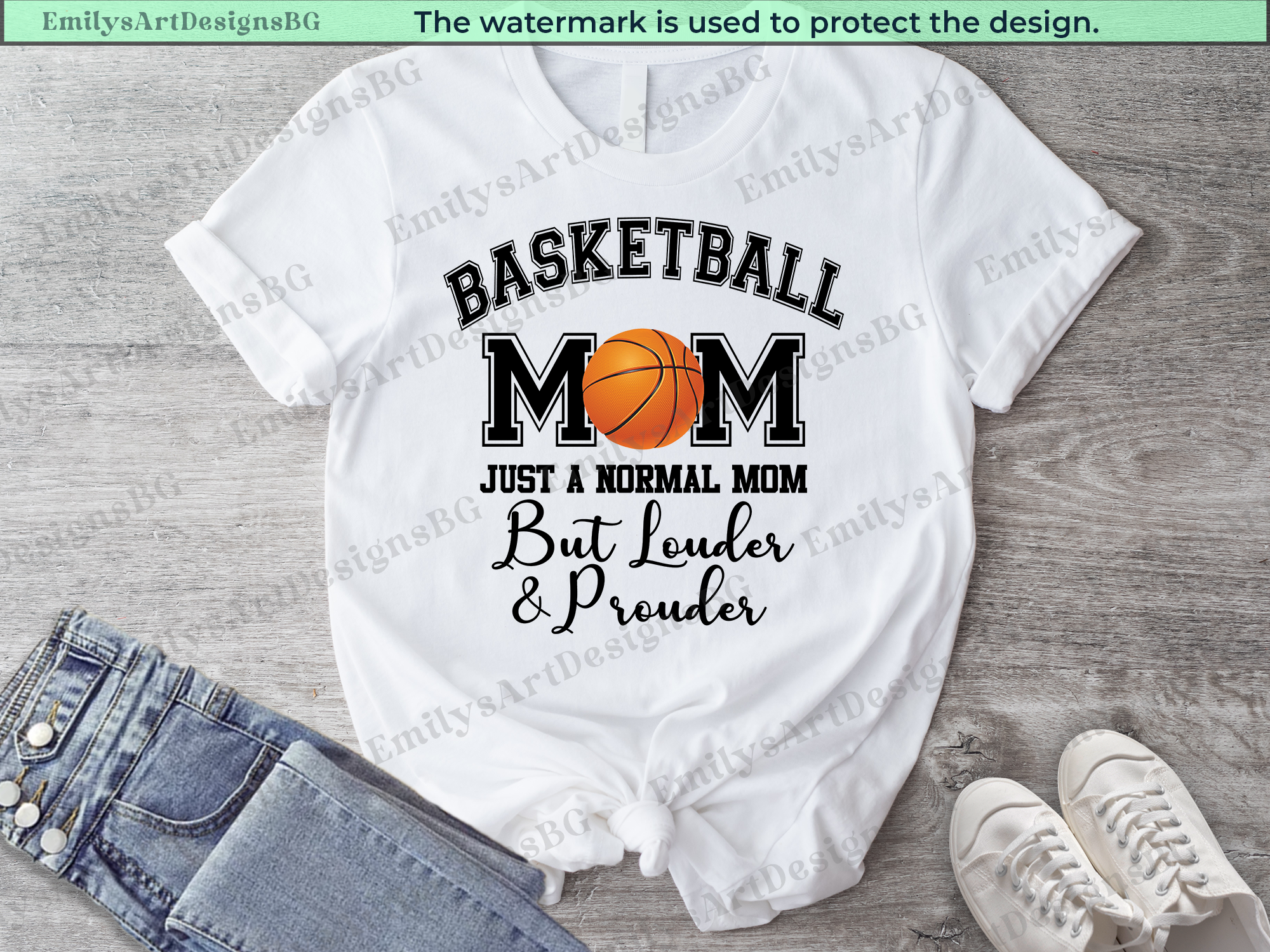 Basketball Mom T-shirt