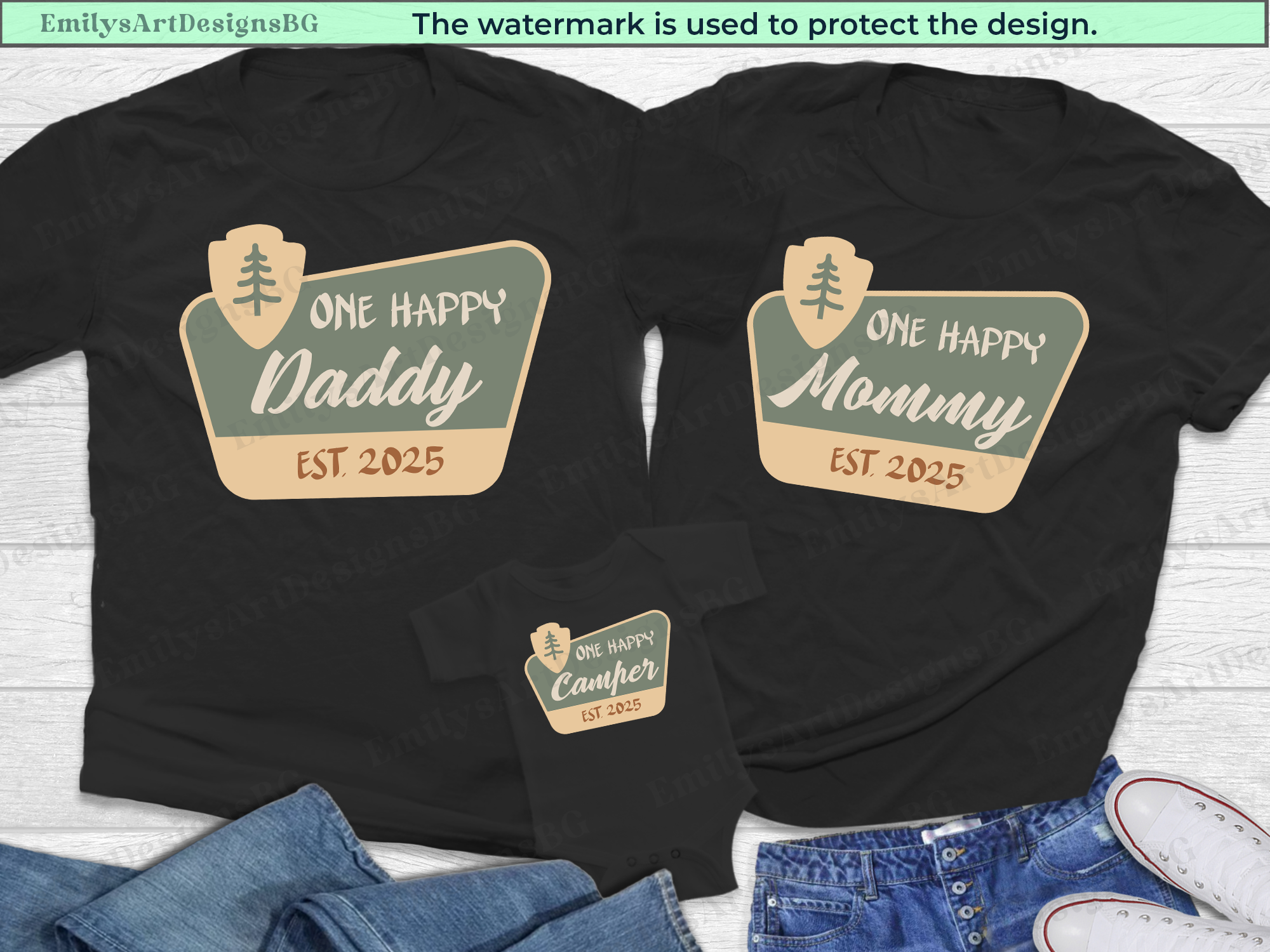 Camping Family Shirts