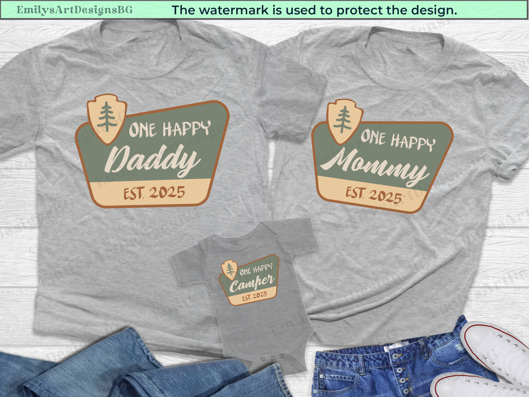 Camping Family Shirts