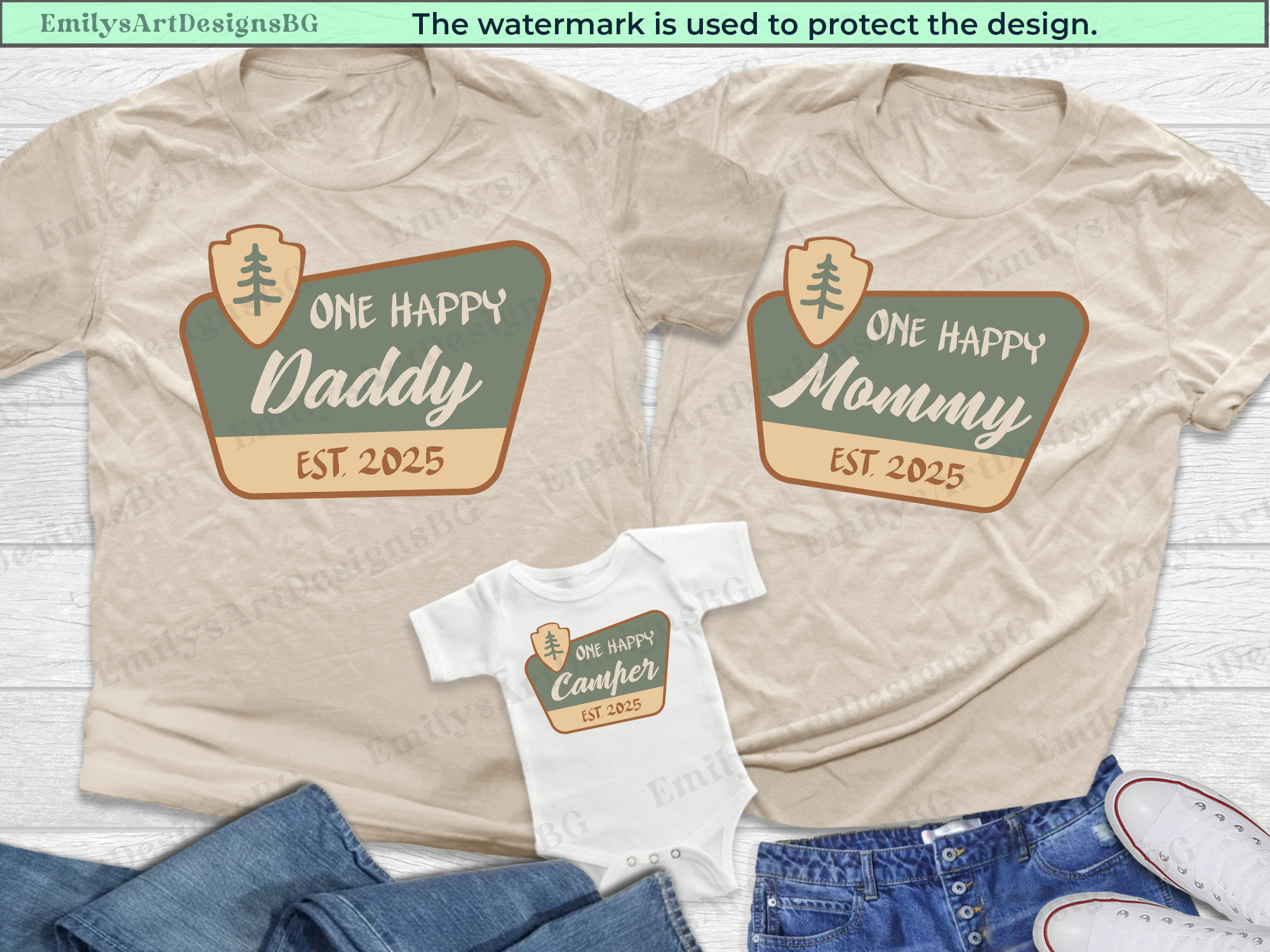 Camping Family Shirts