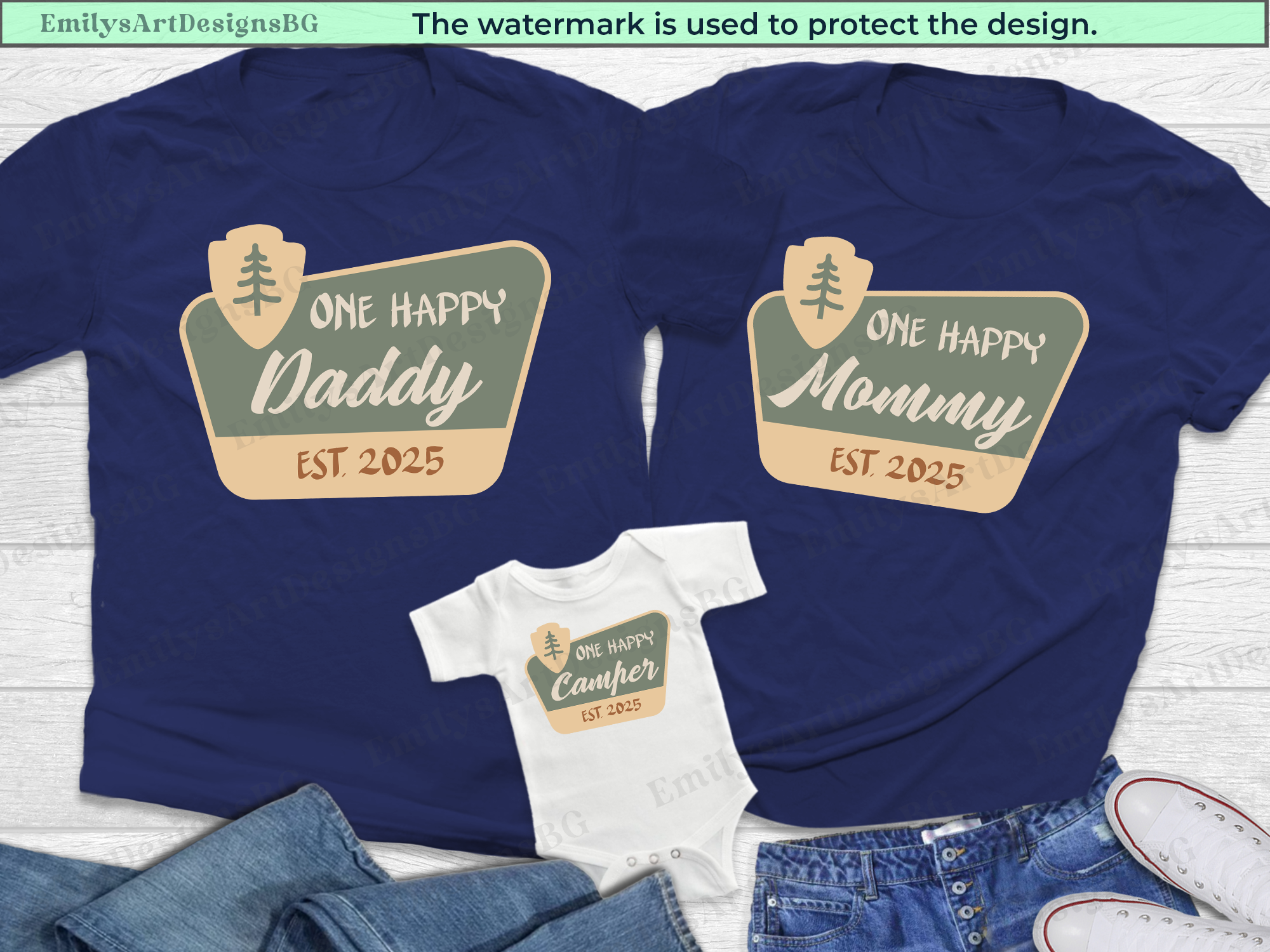 Camping Family Shirts