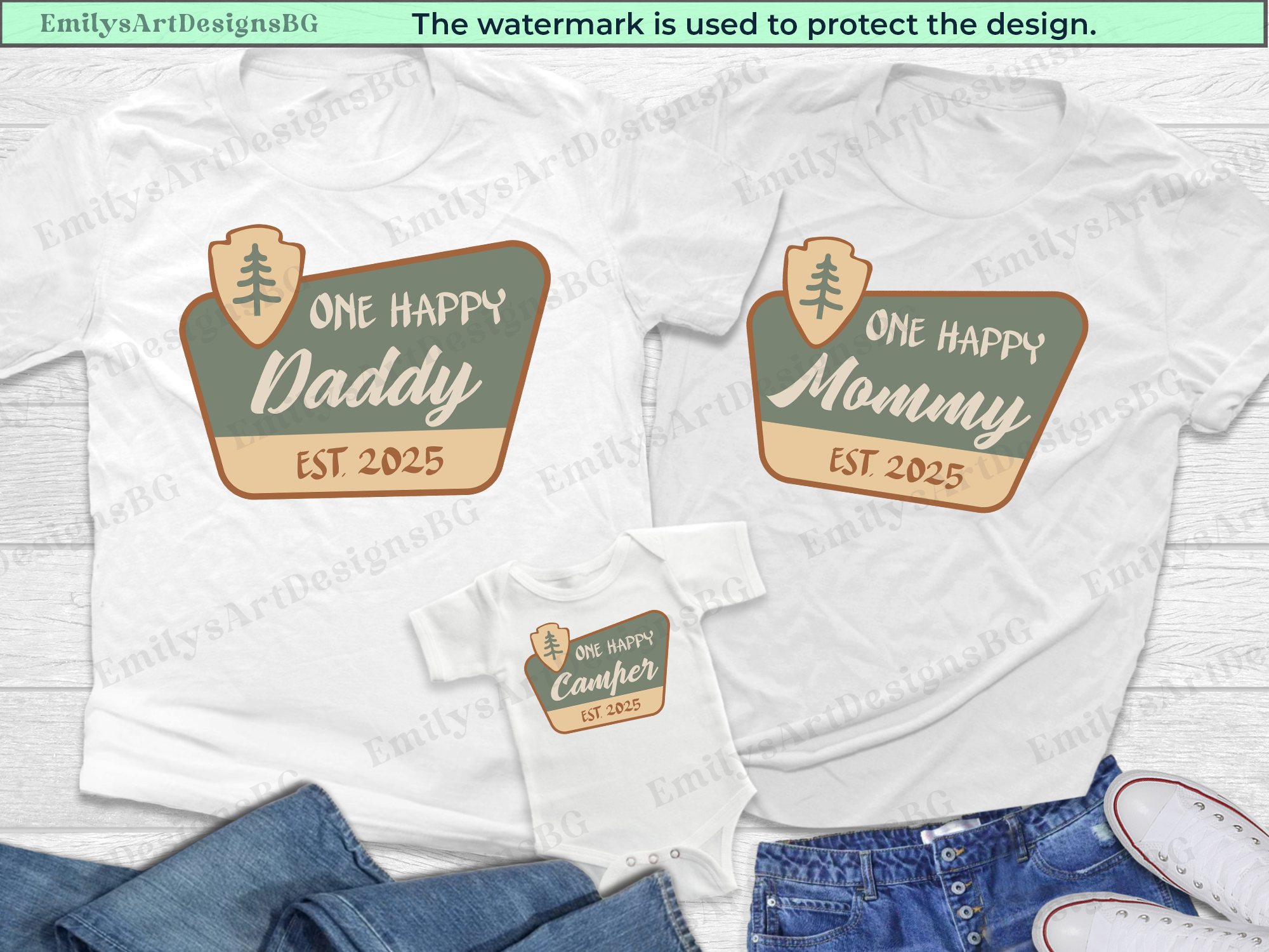 Camping Family Shirts