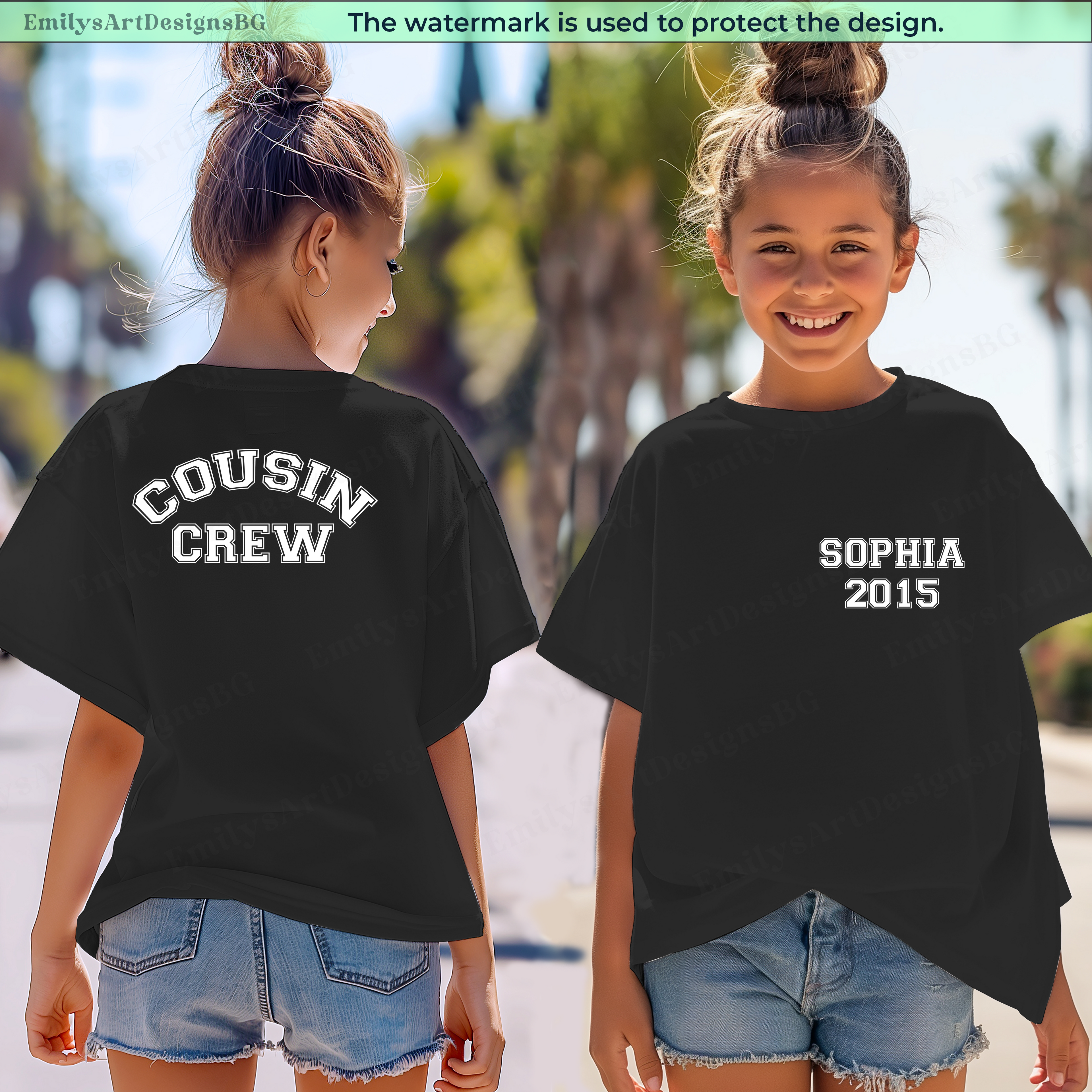 Personalized Cousin Crew Shirts