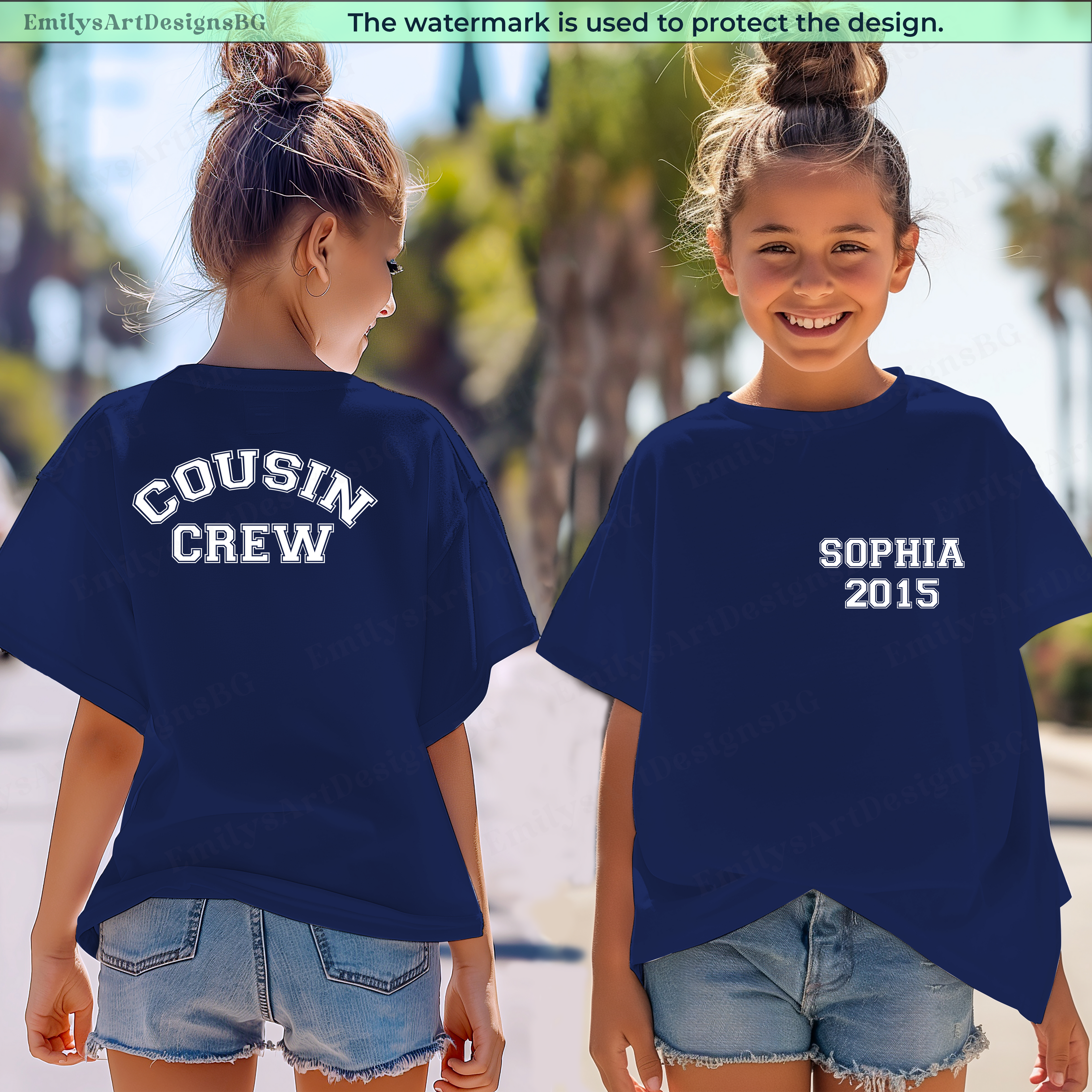 Personalized Cousin Crew Shirts