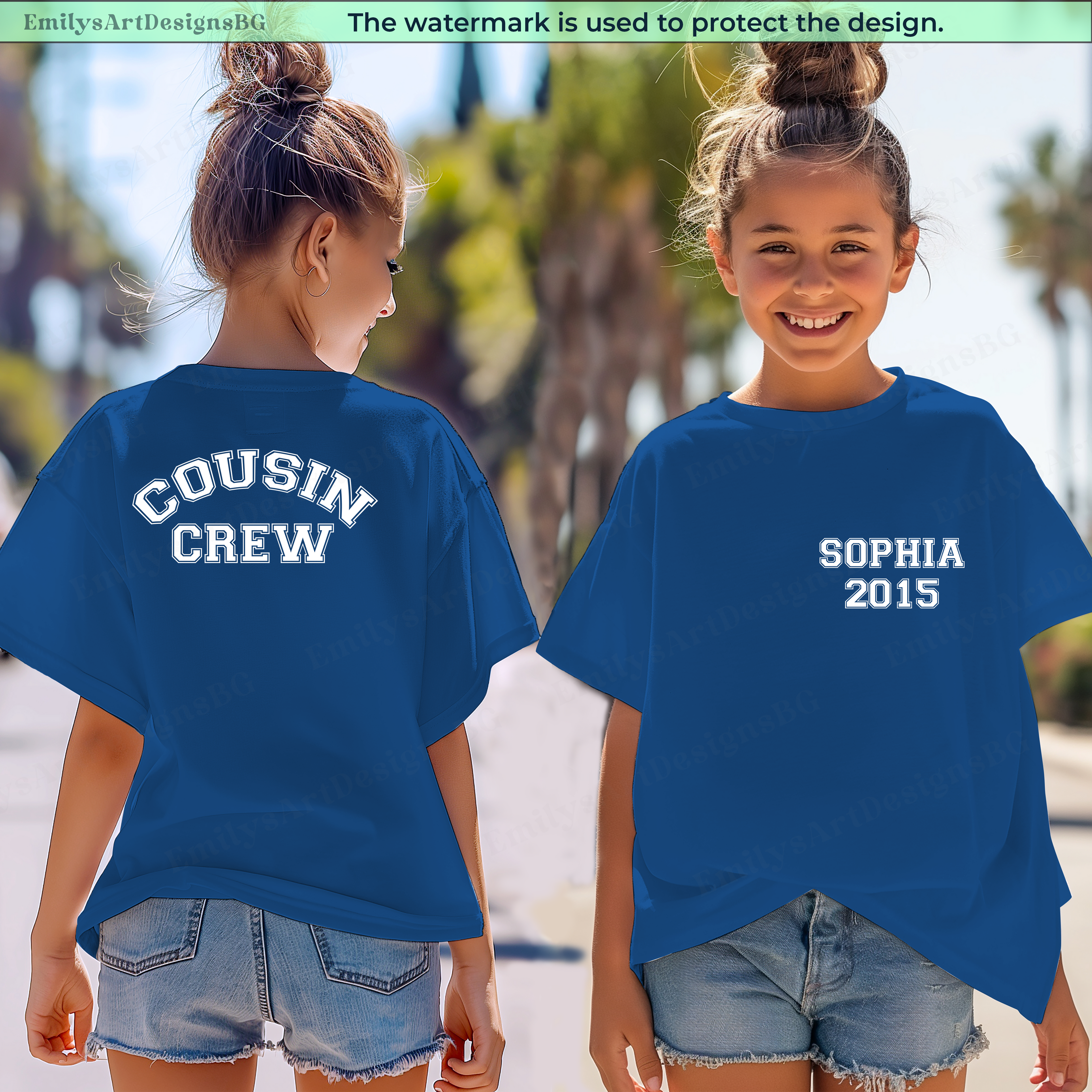 Personalized Cousin Crew Shirts