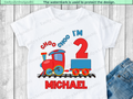 Choo Choo I'm Two - 2nd Birthday Shirt