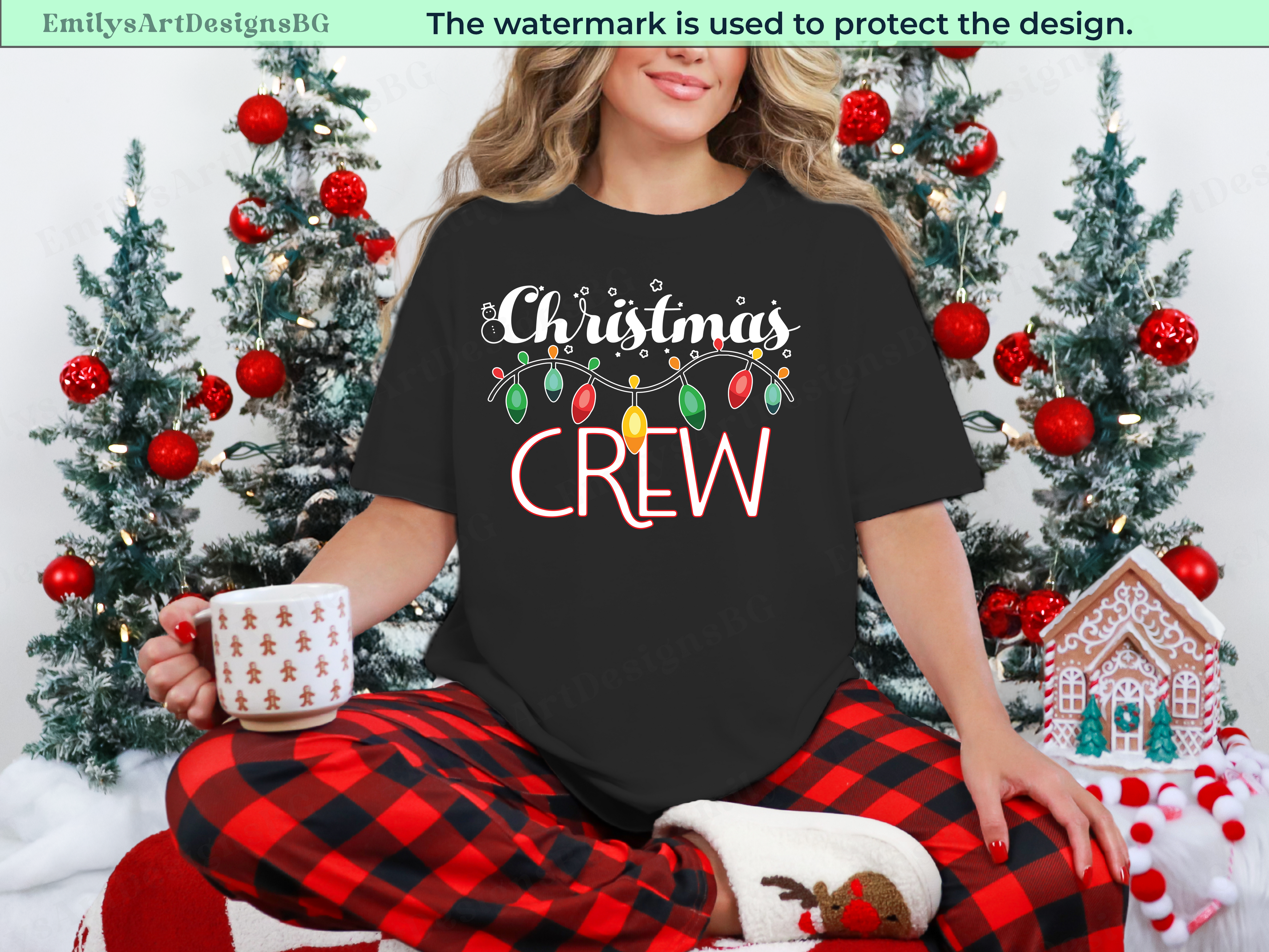 Christmas Crew Matching Family T-shirts