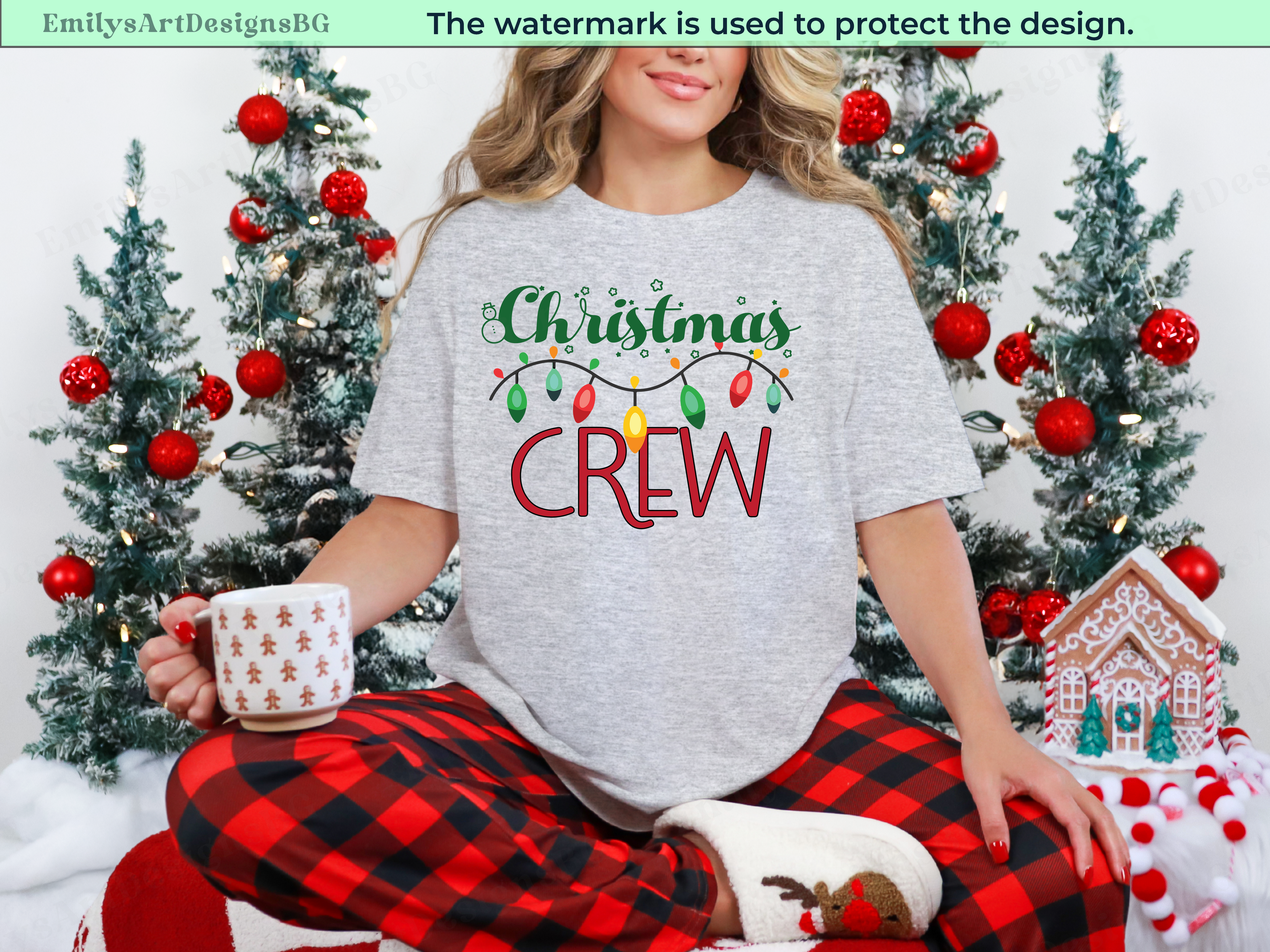 Christmas Crew Matching Family T-shirts