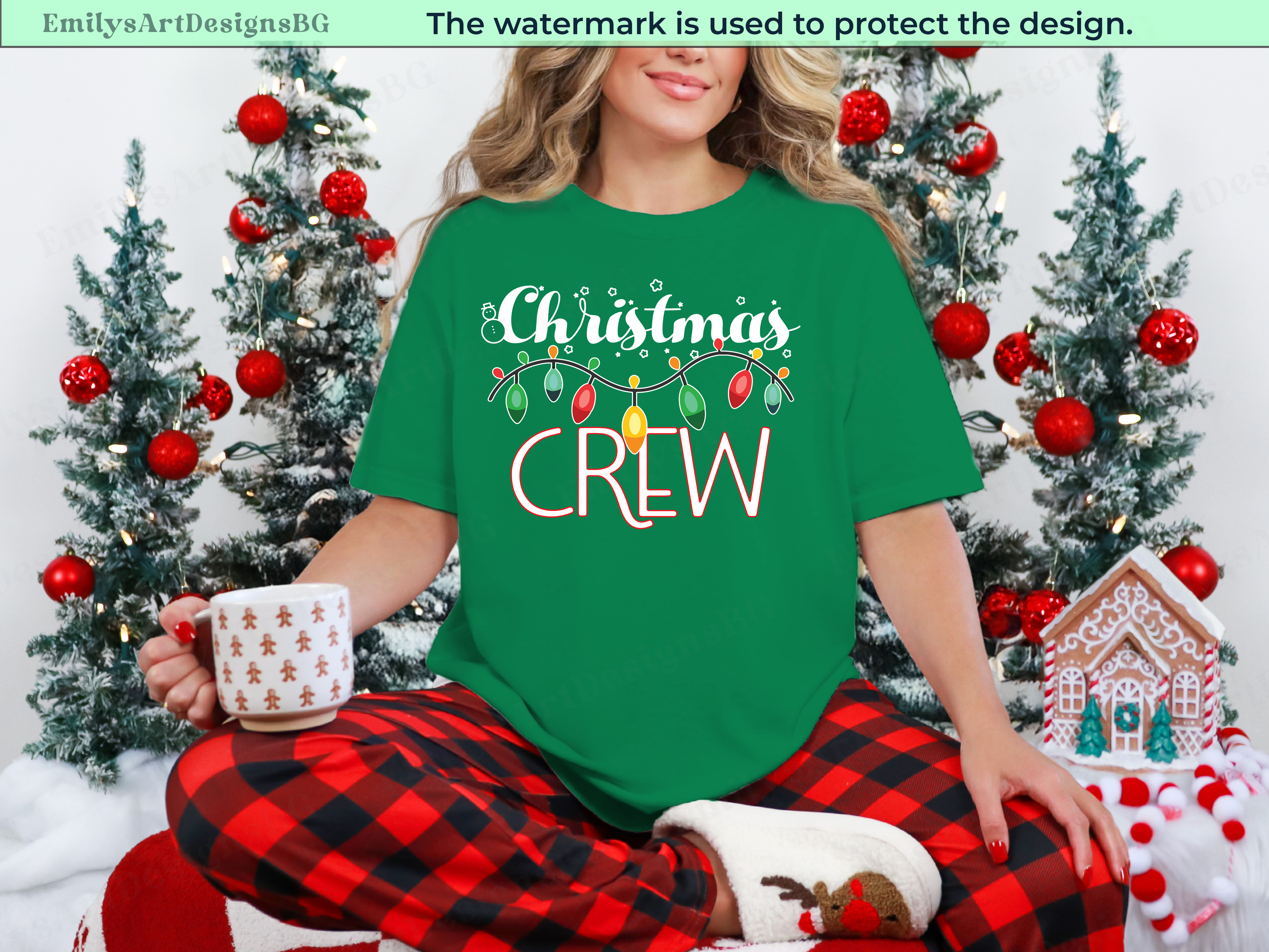 Christmas Crew Matching Family T-shirts