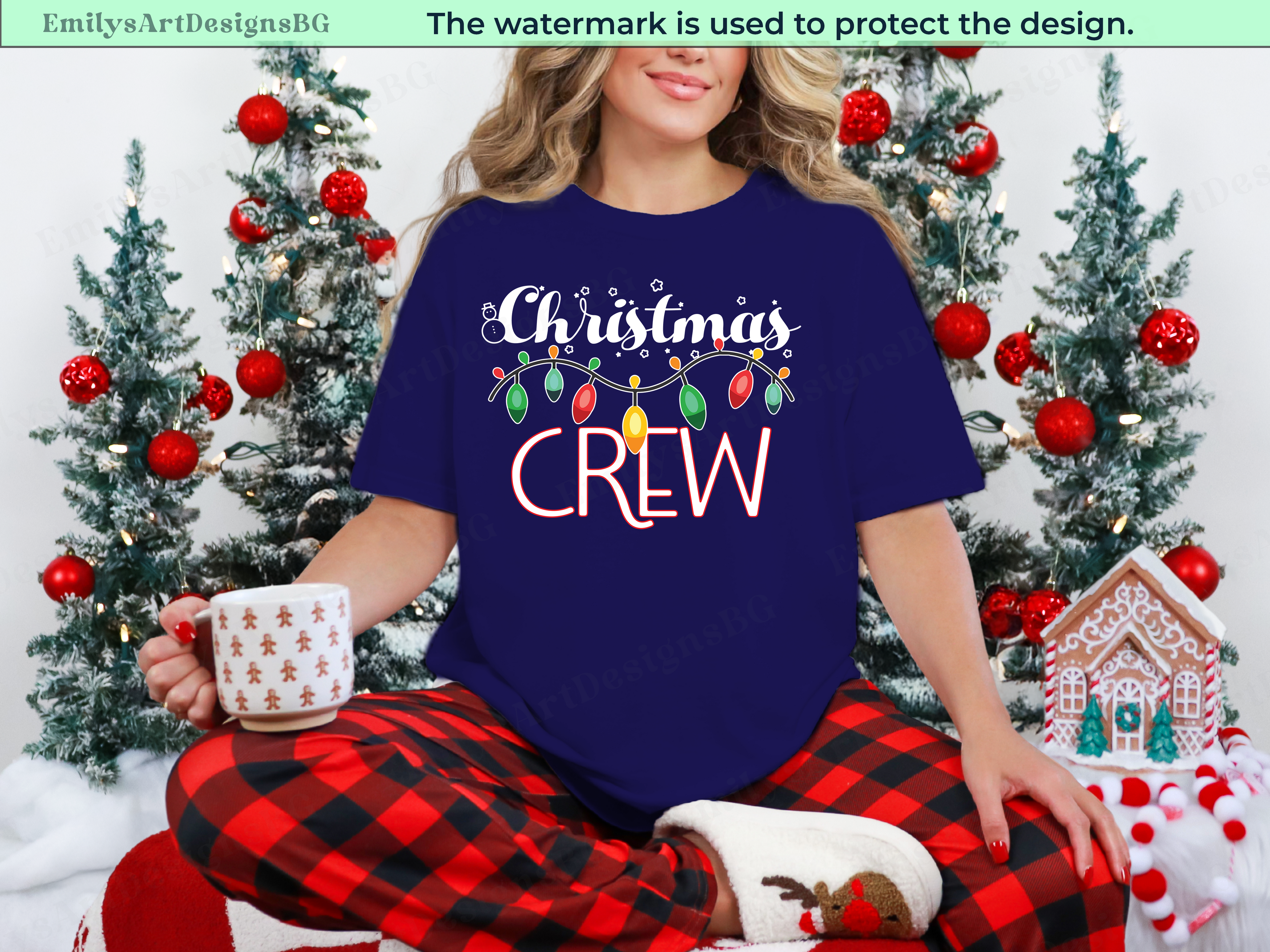 Christmas Crew Matching Family T-shirts