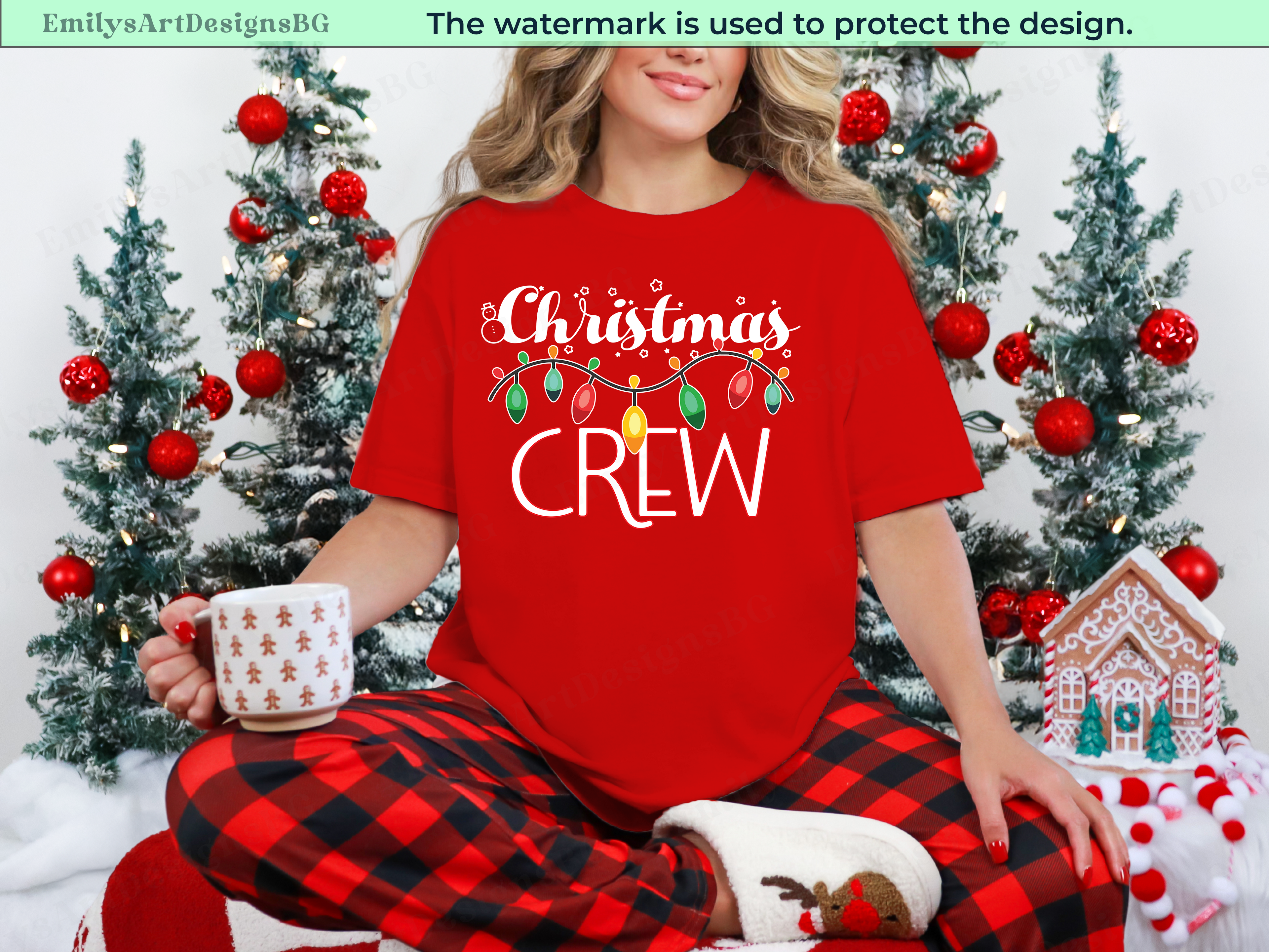 Christmas Crew Matching Family T-shirts
