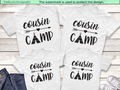 Matching Cousin Camp Shirts