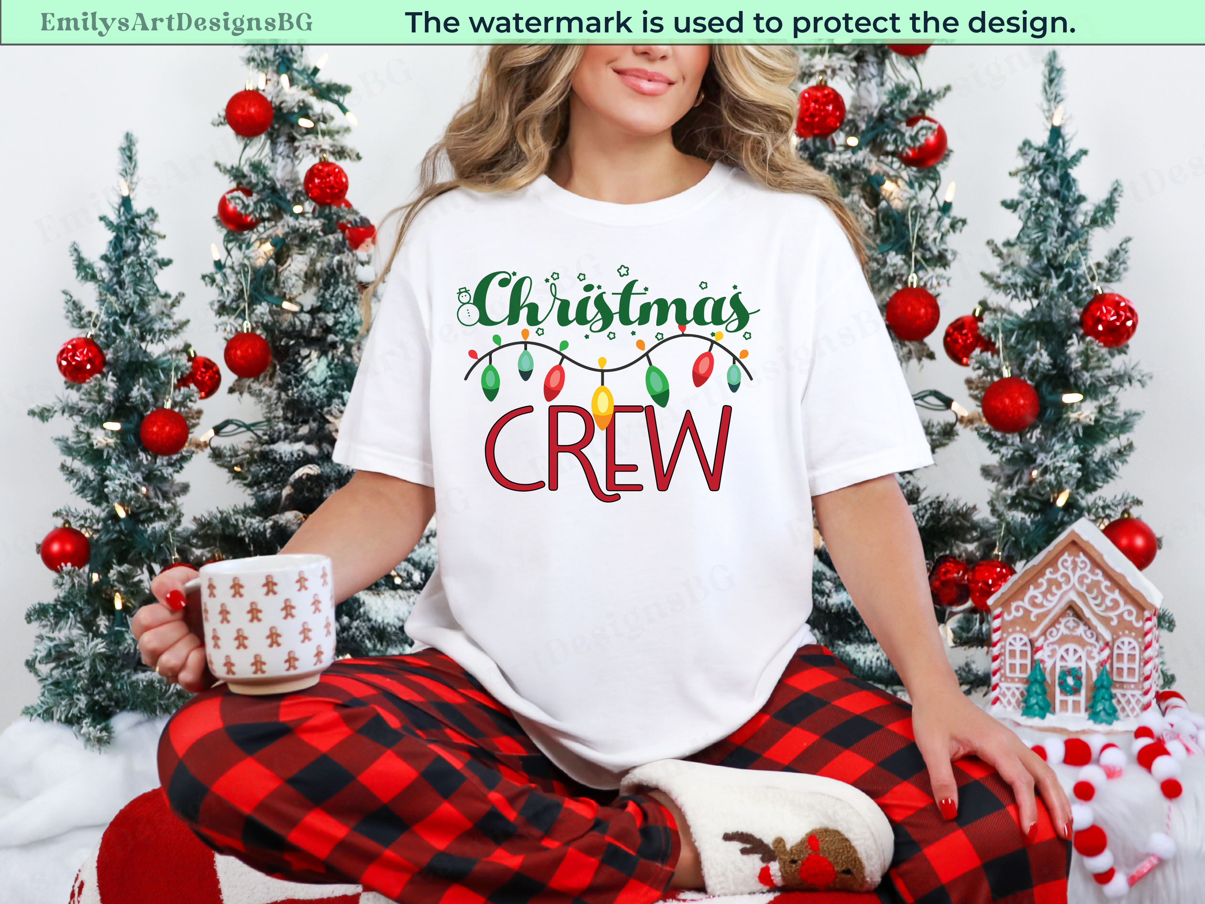 Christmas Crew Matching Family T-shirts