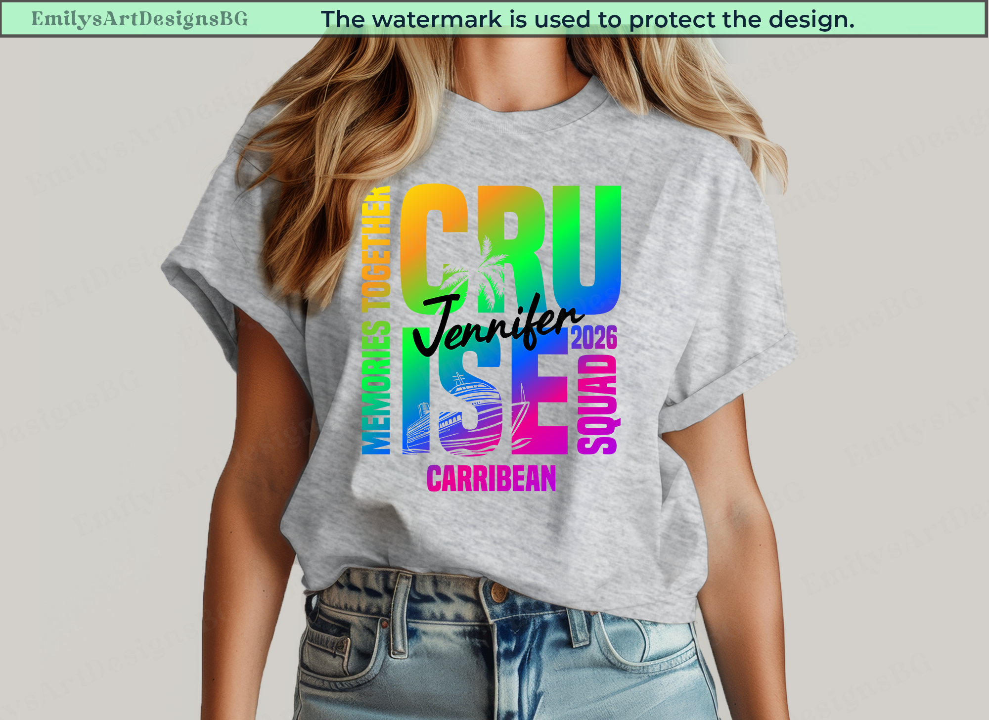 Custom Cruise Squad 2026 Shirts