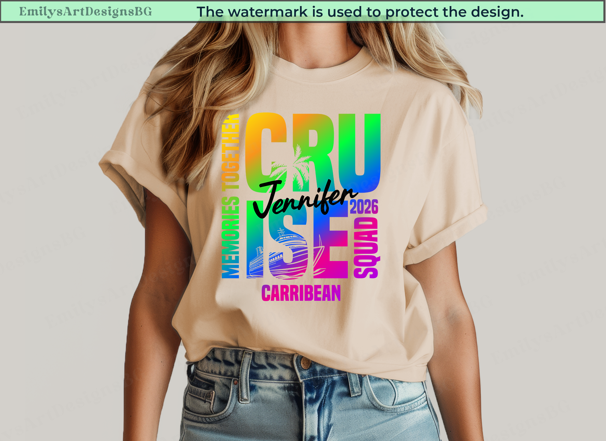 Custom Cruise Squad 2026 Shirts