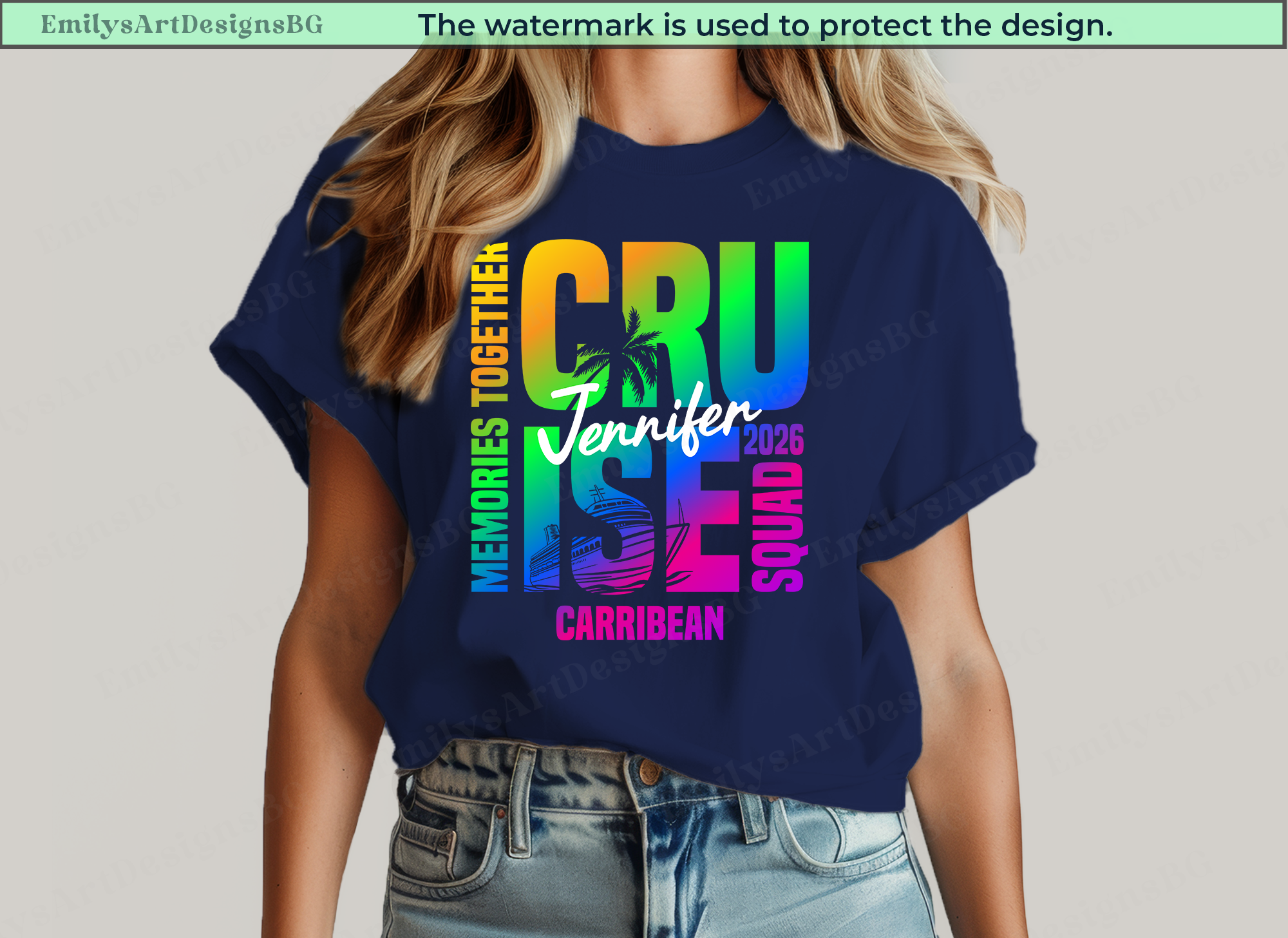 Custom Cruise Squad 2026 Shirts