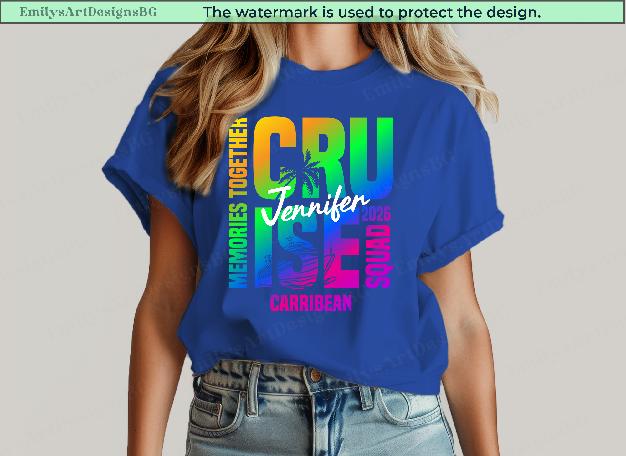 Custom Cruise Squad 2026 Shirts