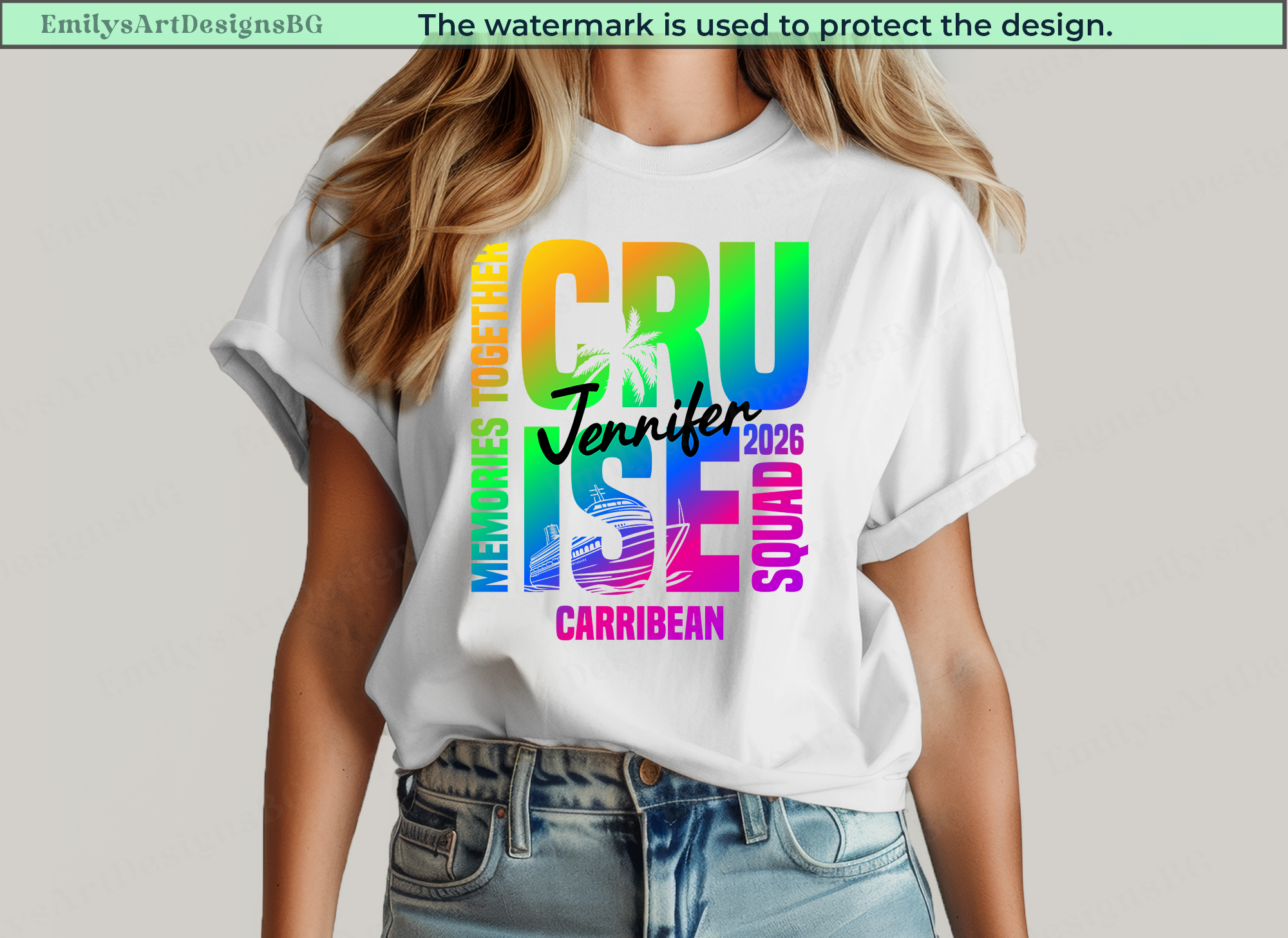 Custom Cruise Squad 2026 Shirts