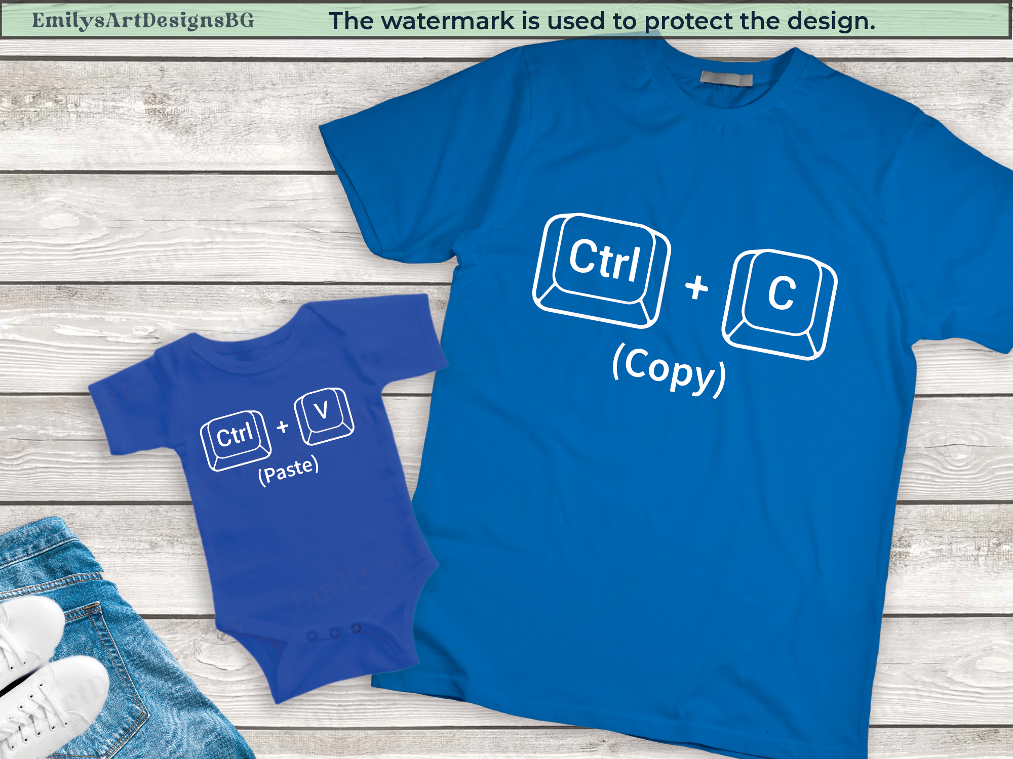 Copy and Paste Matching Shirts