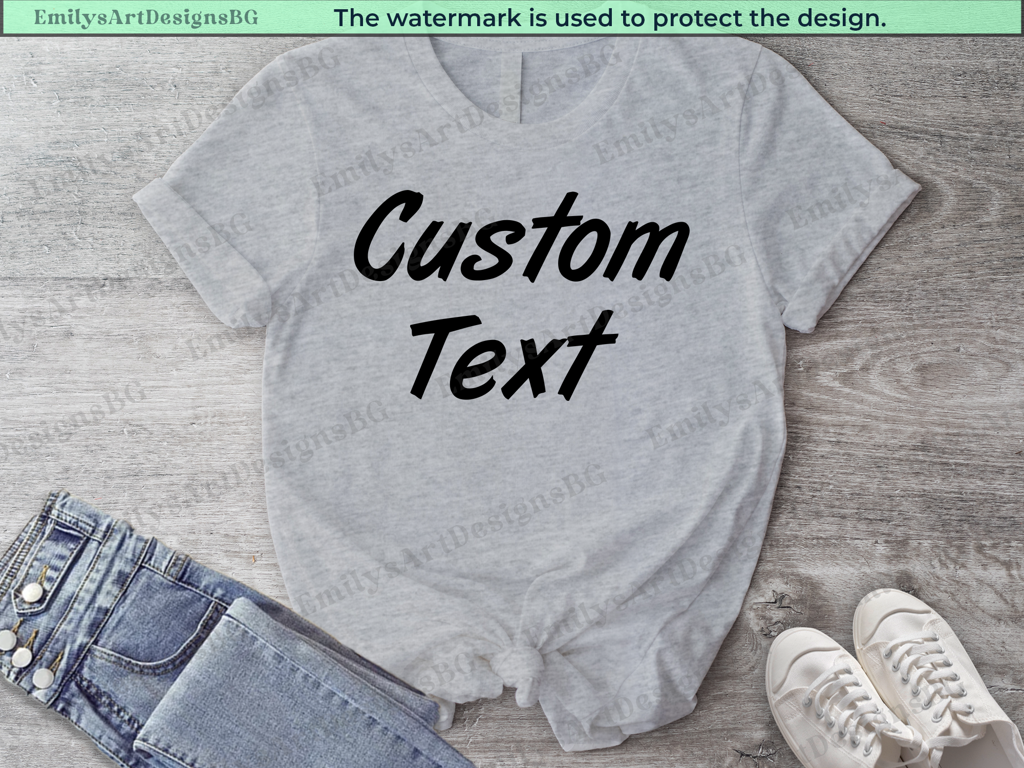 Custom Text Shirts