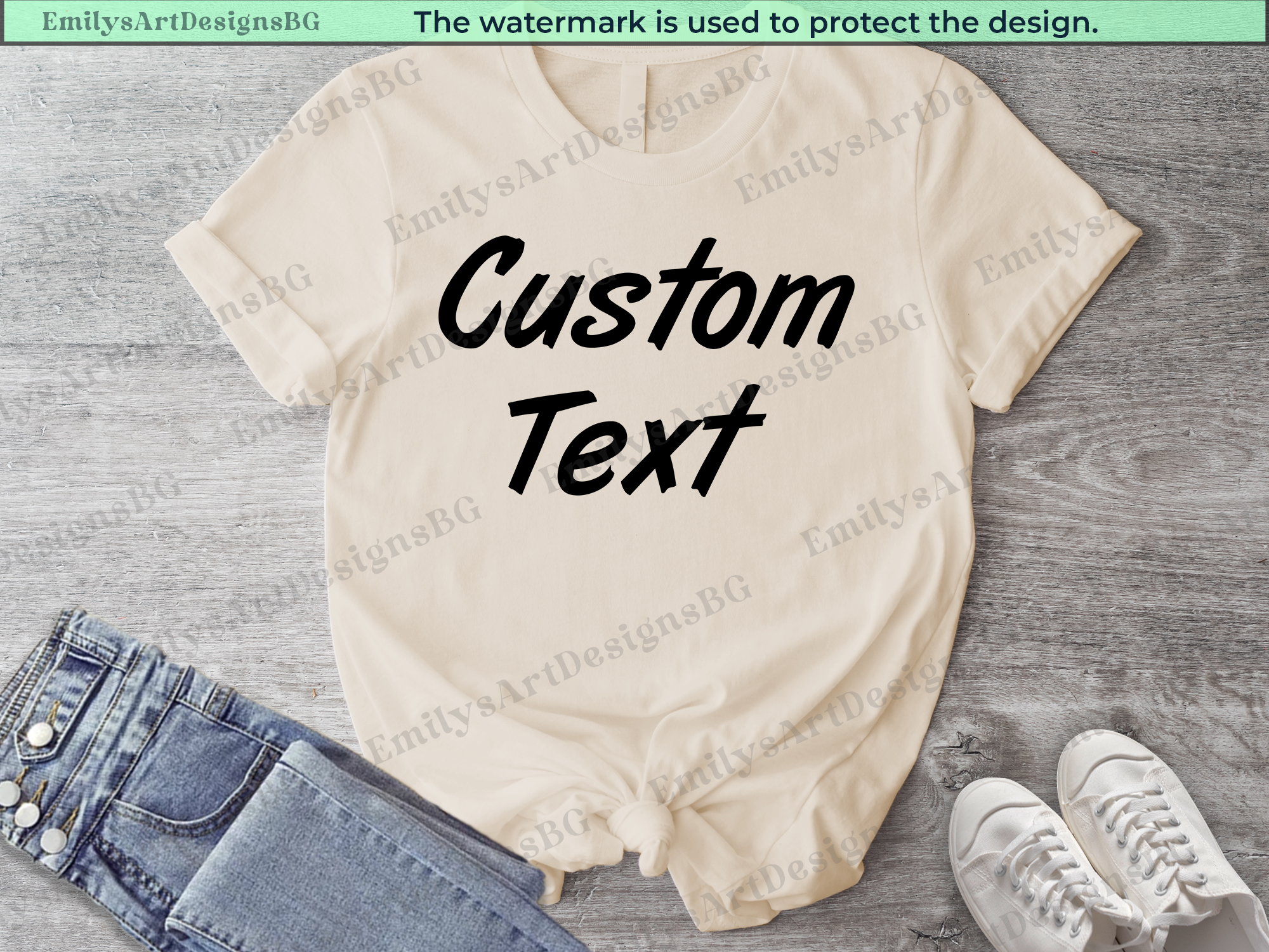 Custom Text Shirts