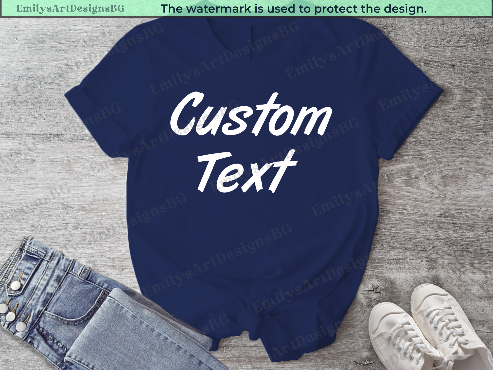 Custom Text Shirts