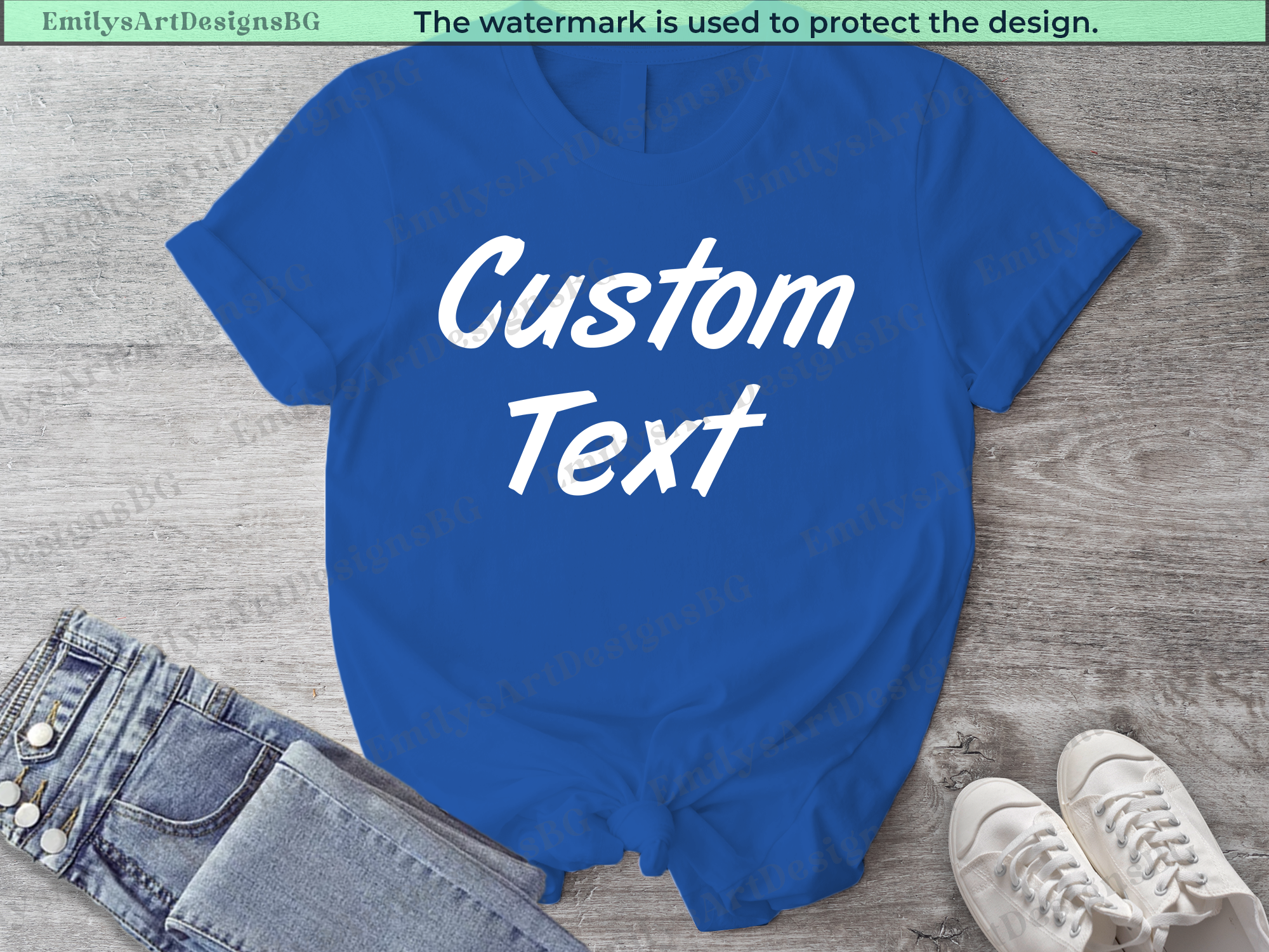 Custom Text Shirts