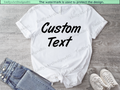 Custom Text Shirts