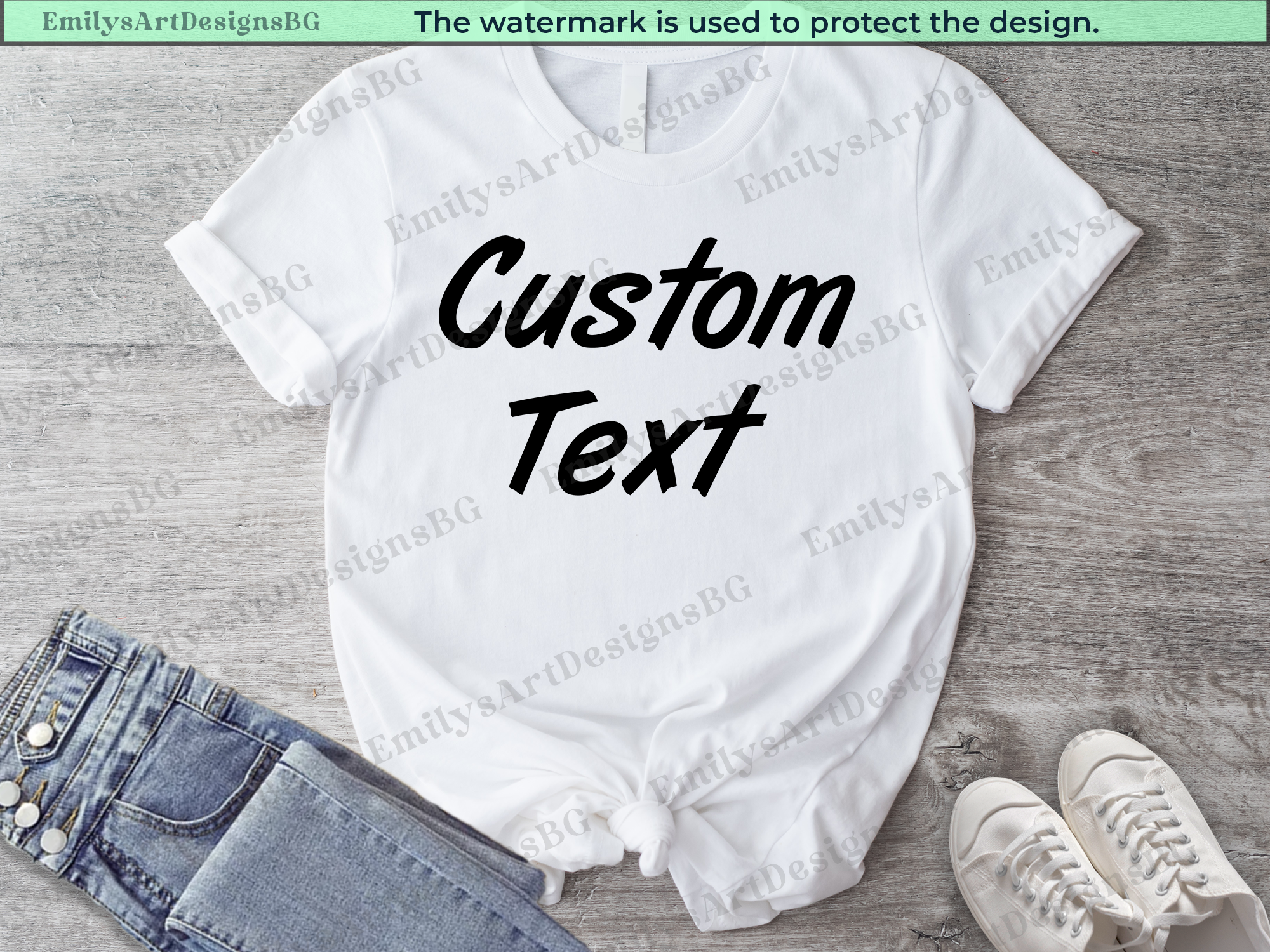 Custom Text Shirts