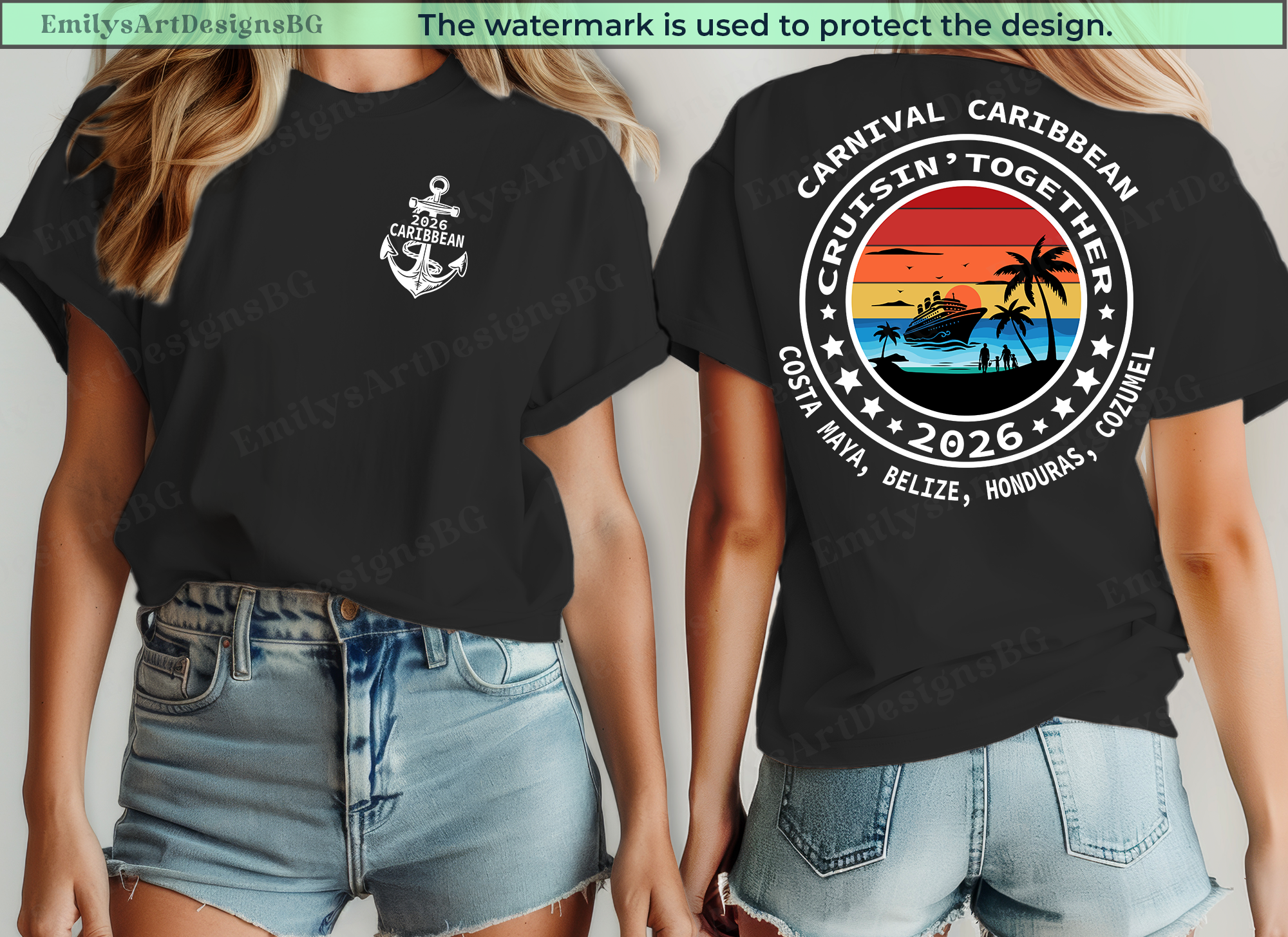 Personalized Caribean Cruise 2026 Shirts