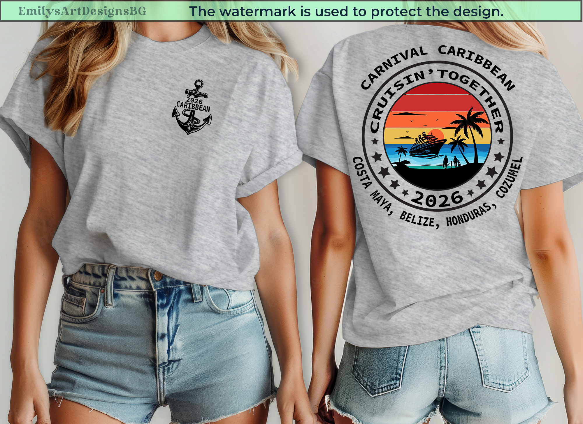 Personalized Caribean Cruise 2026 Shirts