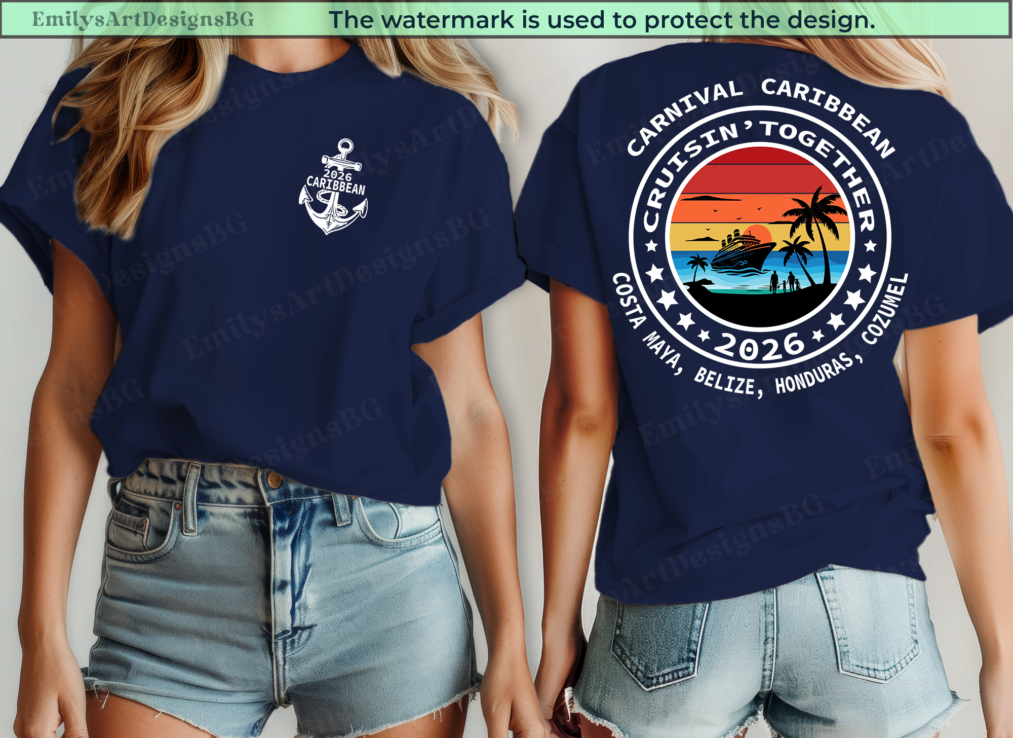 Personalized Caribean Cruise 2026 Shirts