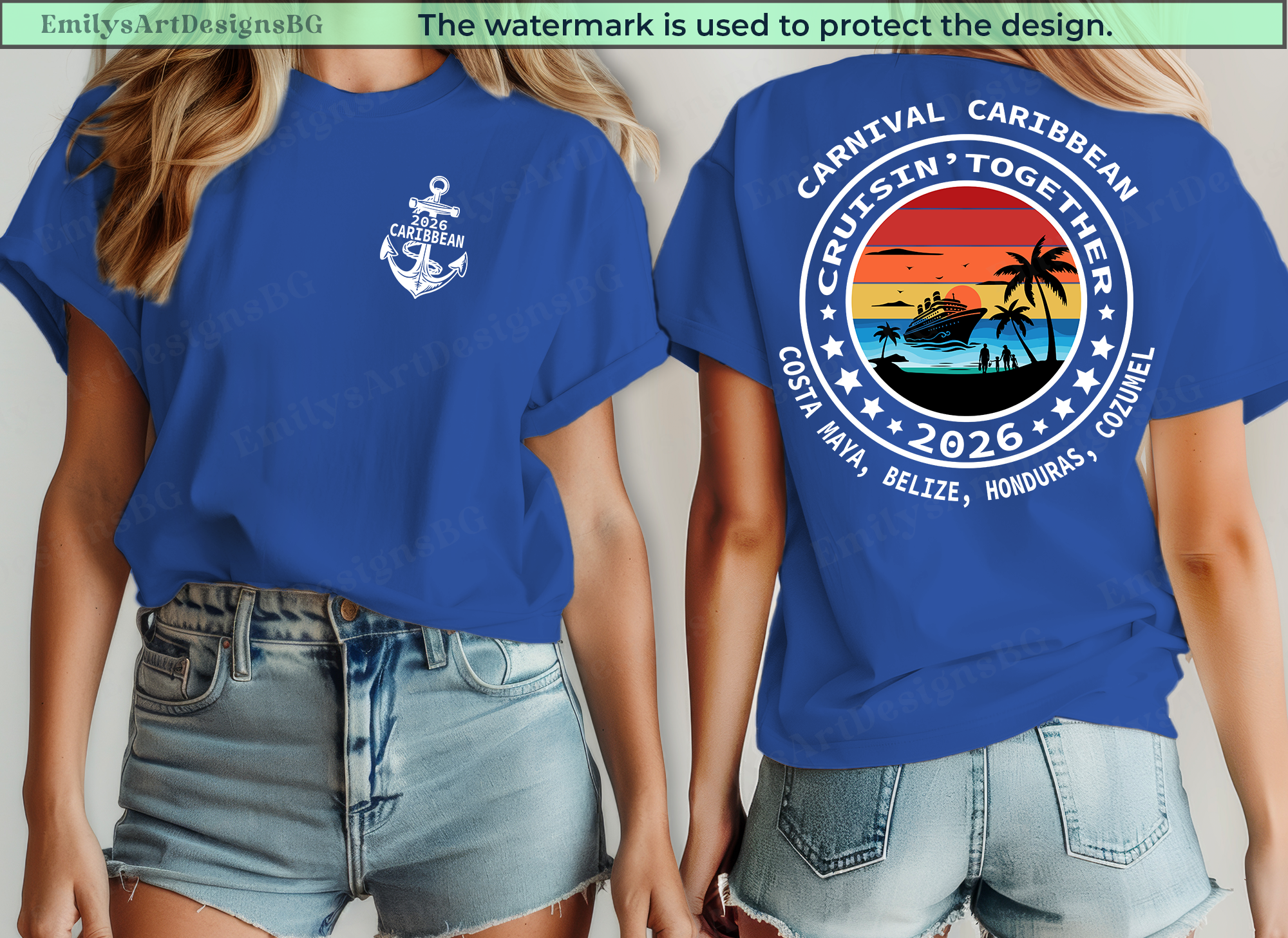 Personalized Caribean Cruise 2026 Shirts