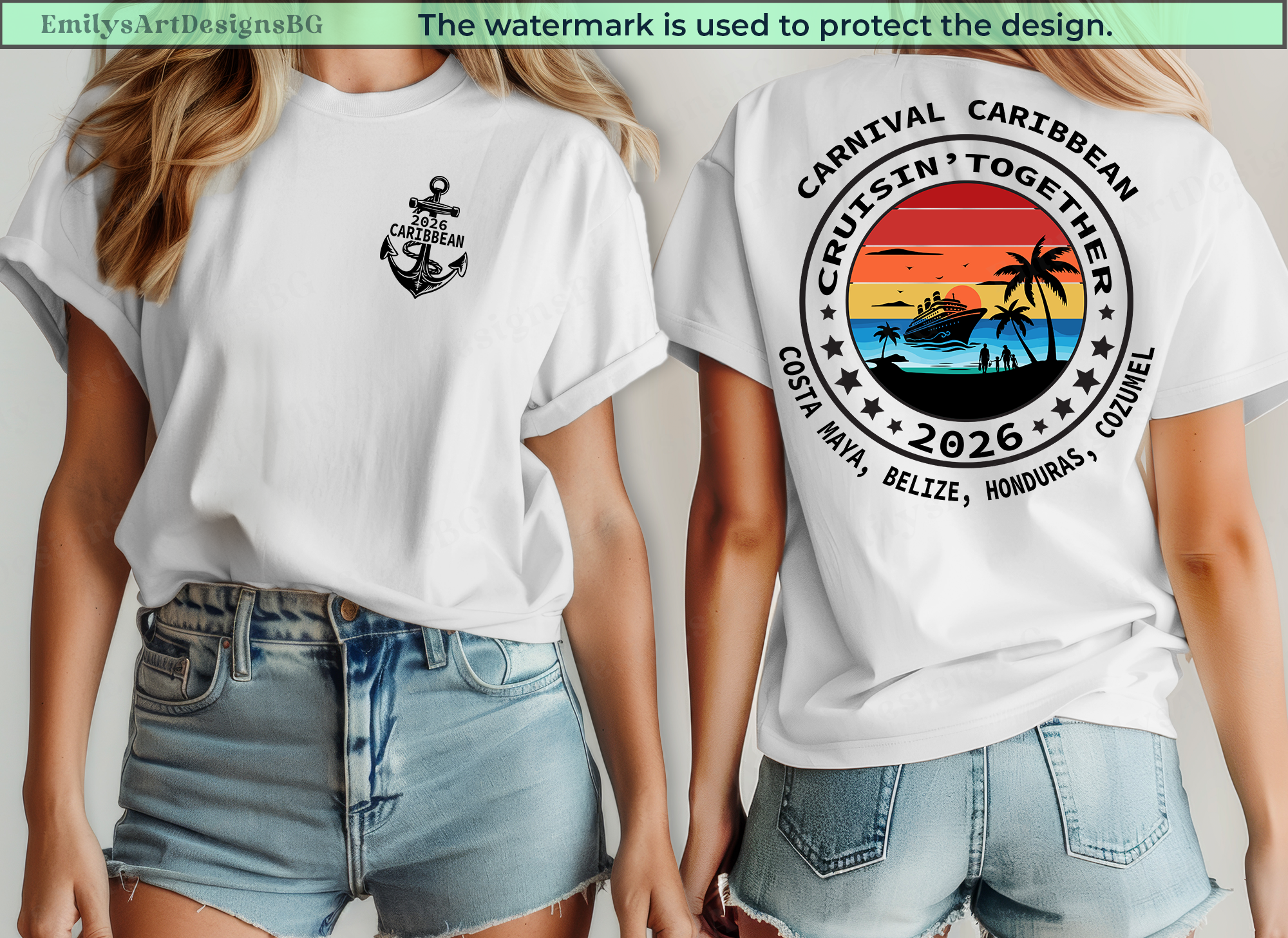 Personalized Caribean Cruise 2026 Shirts