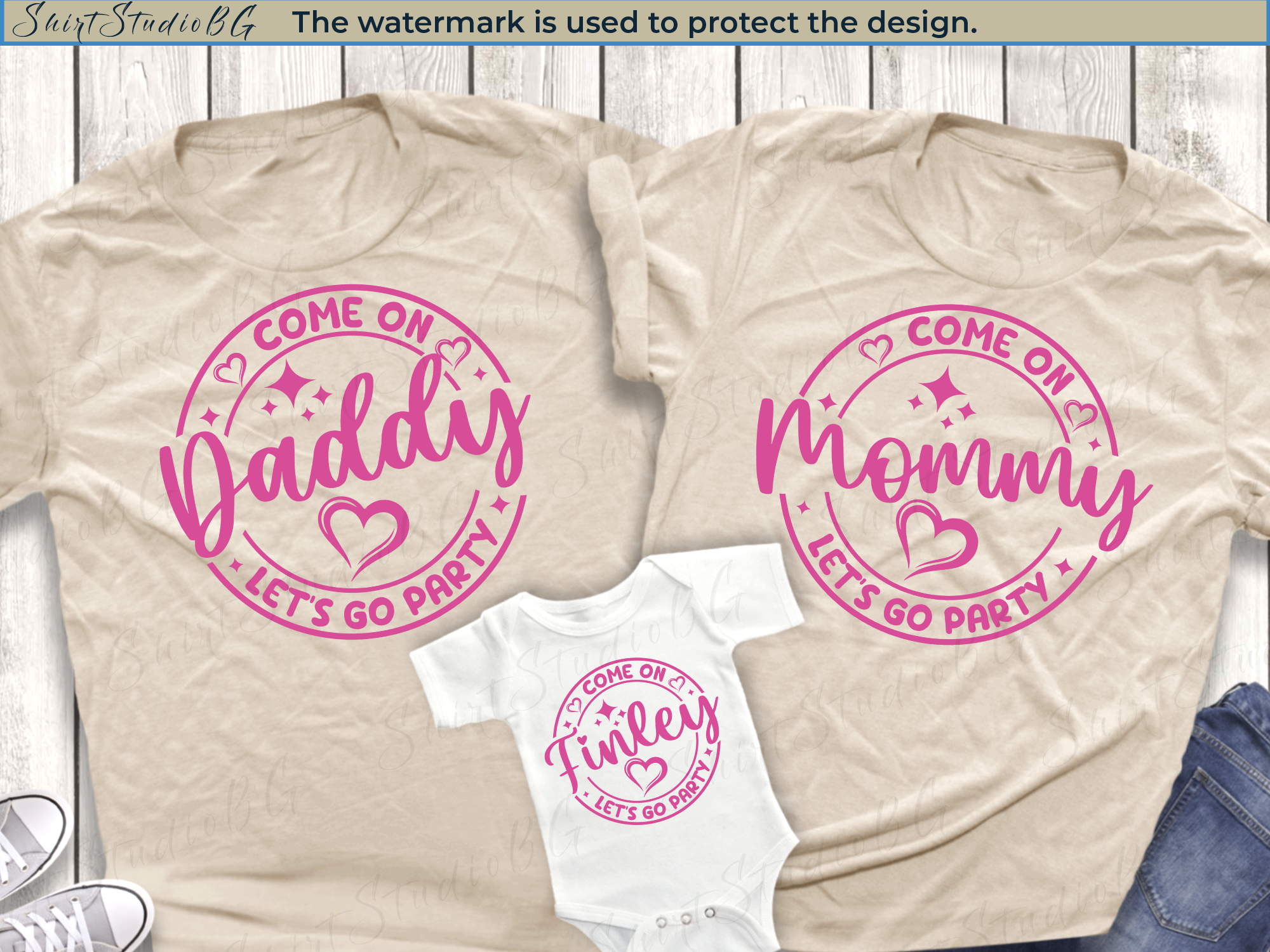 Come on let's go Party Birthday Family Shirts