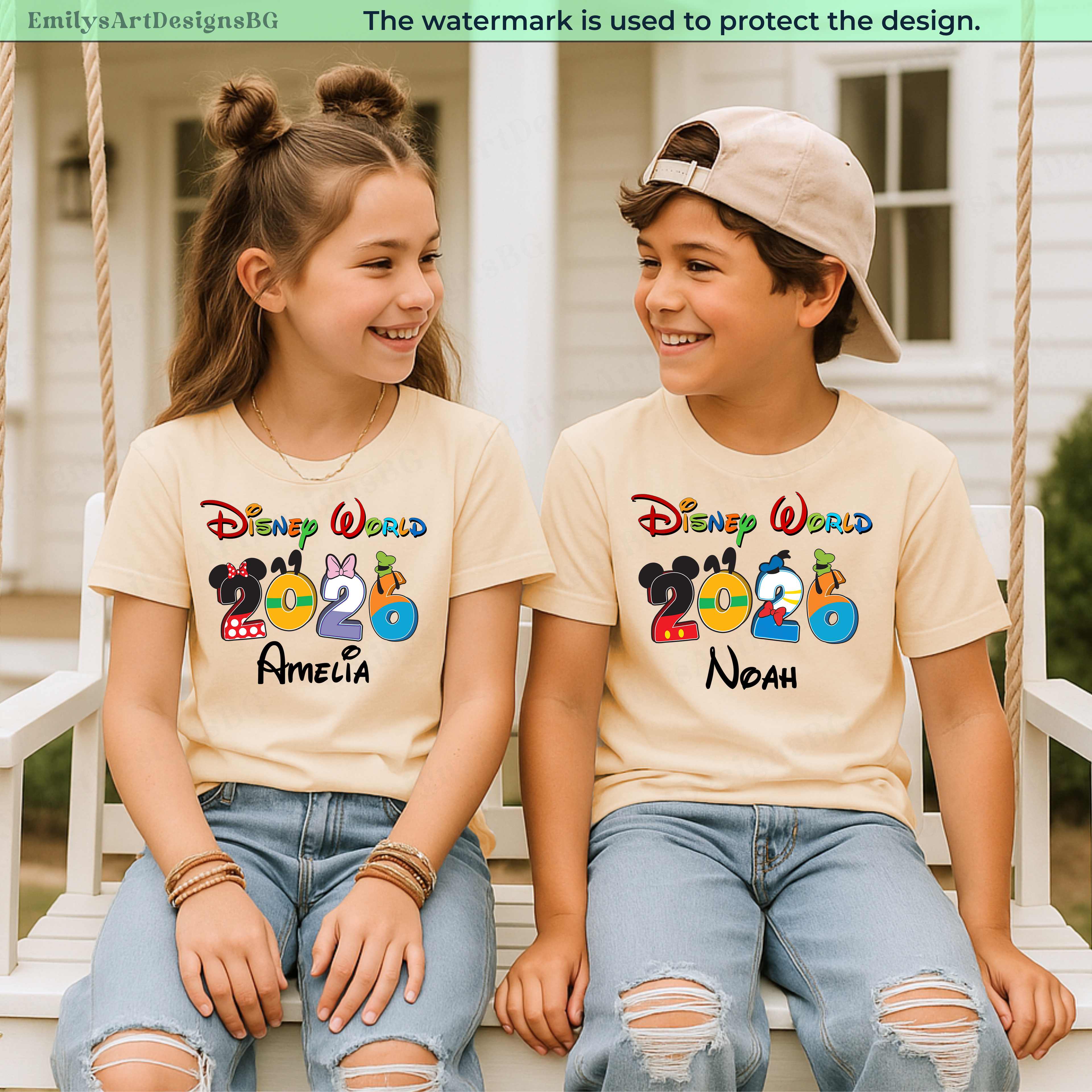 Custom Disney World 2026 Shirts