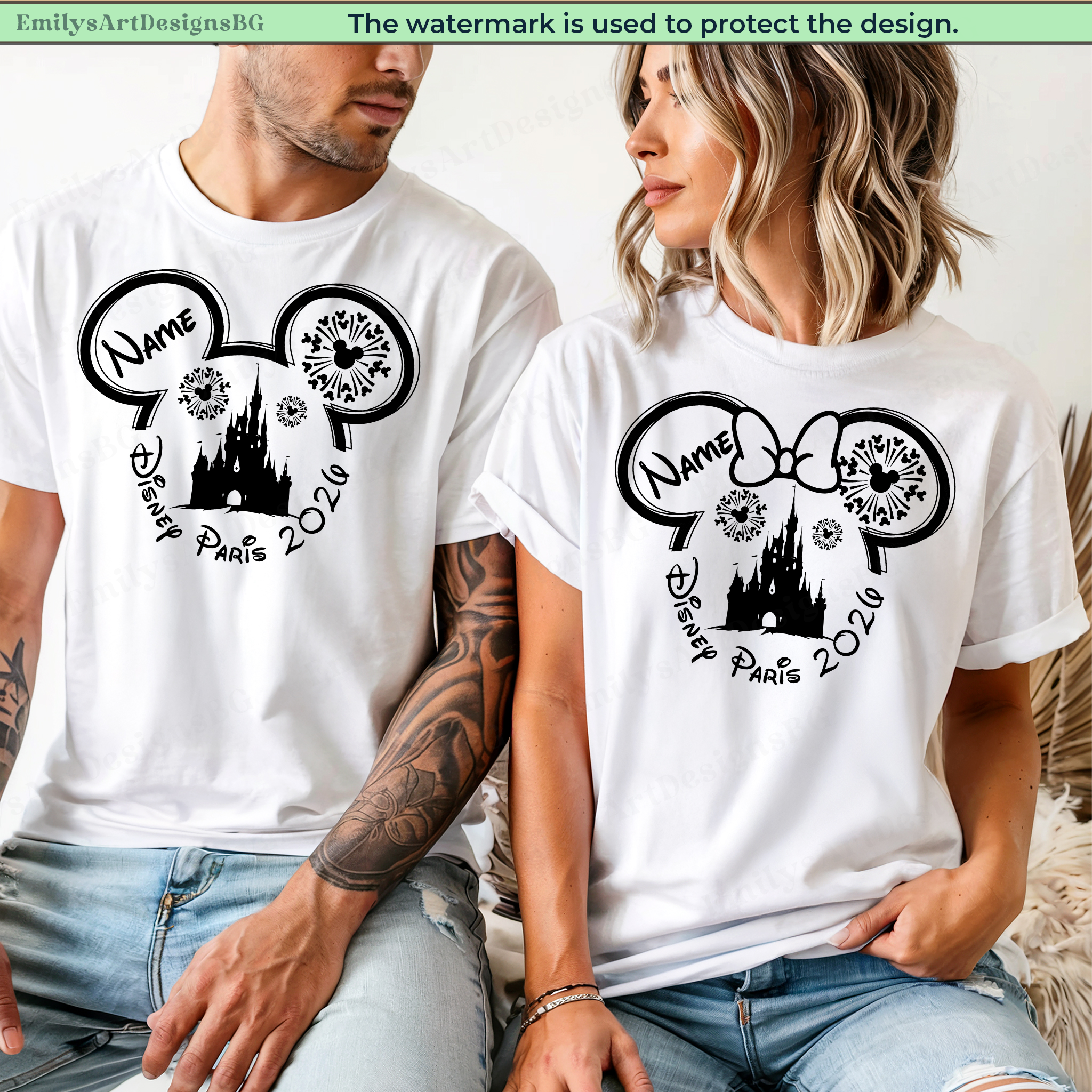 Custom Disneyland Paris 2026 Shirts