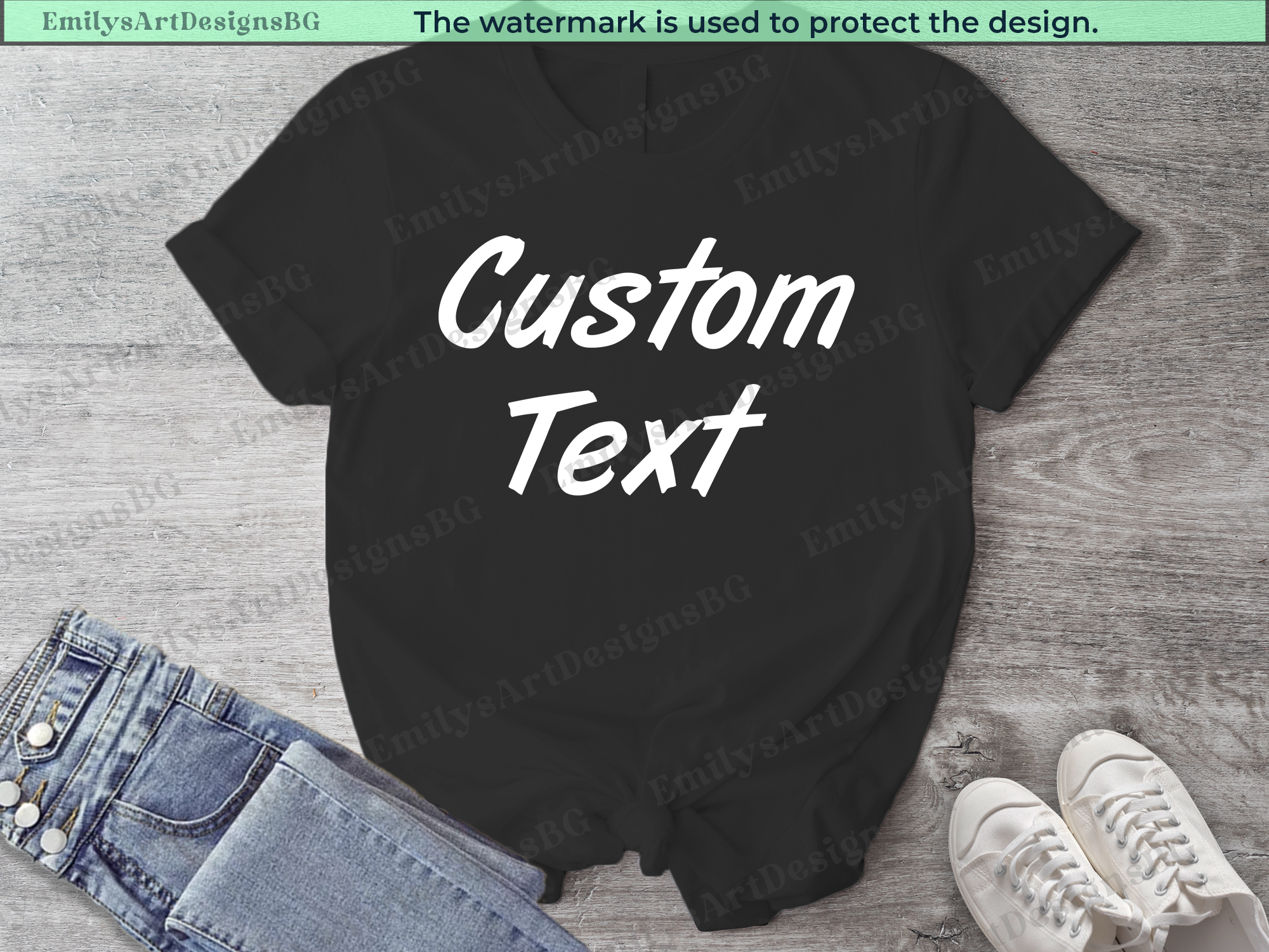 Custom Text Shirts