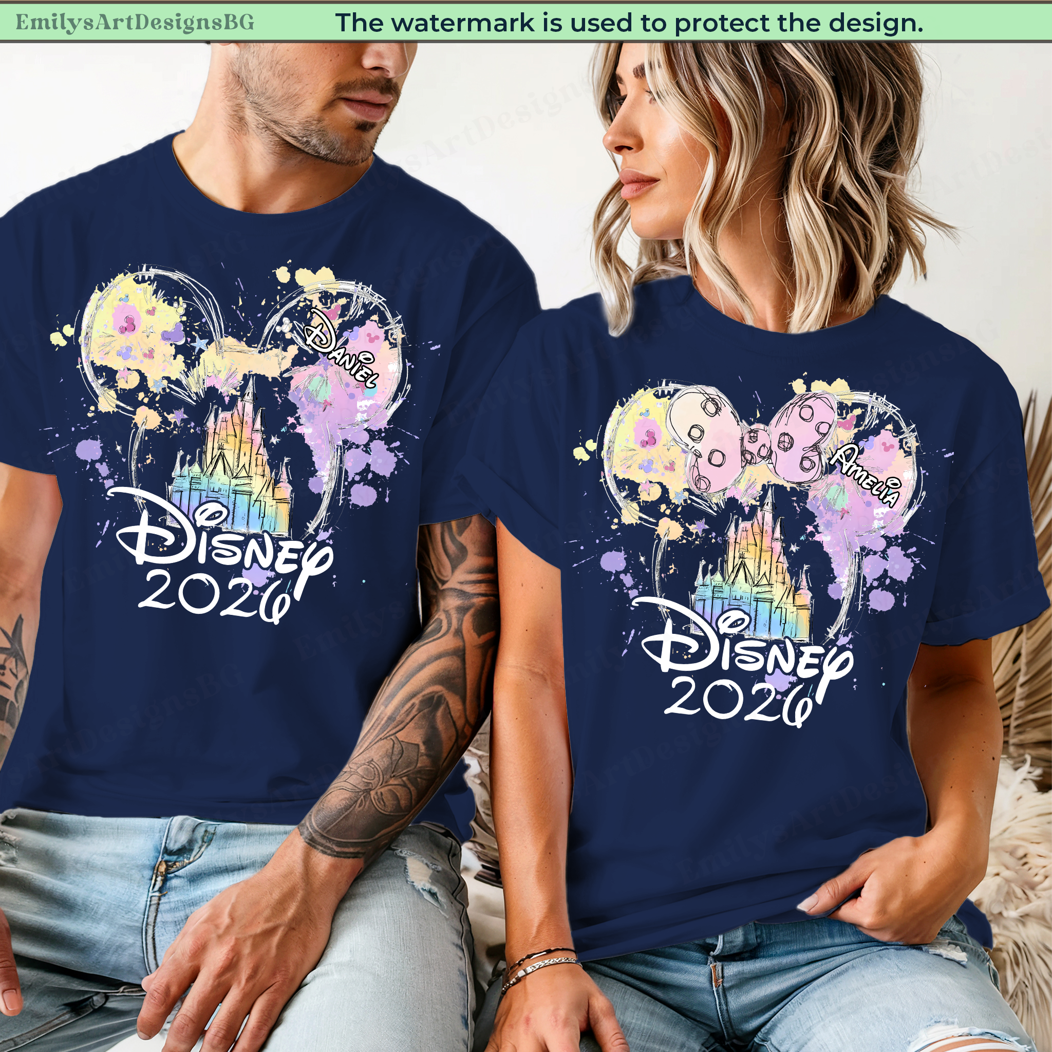 Disney Family Vacation 2026 Shirts