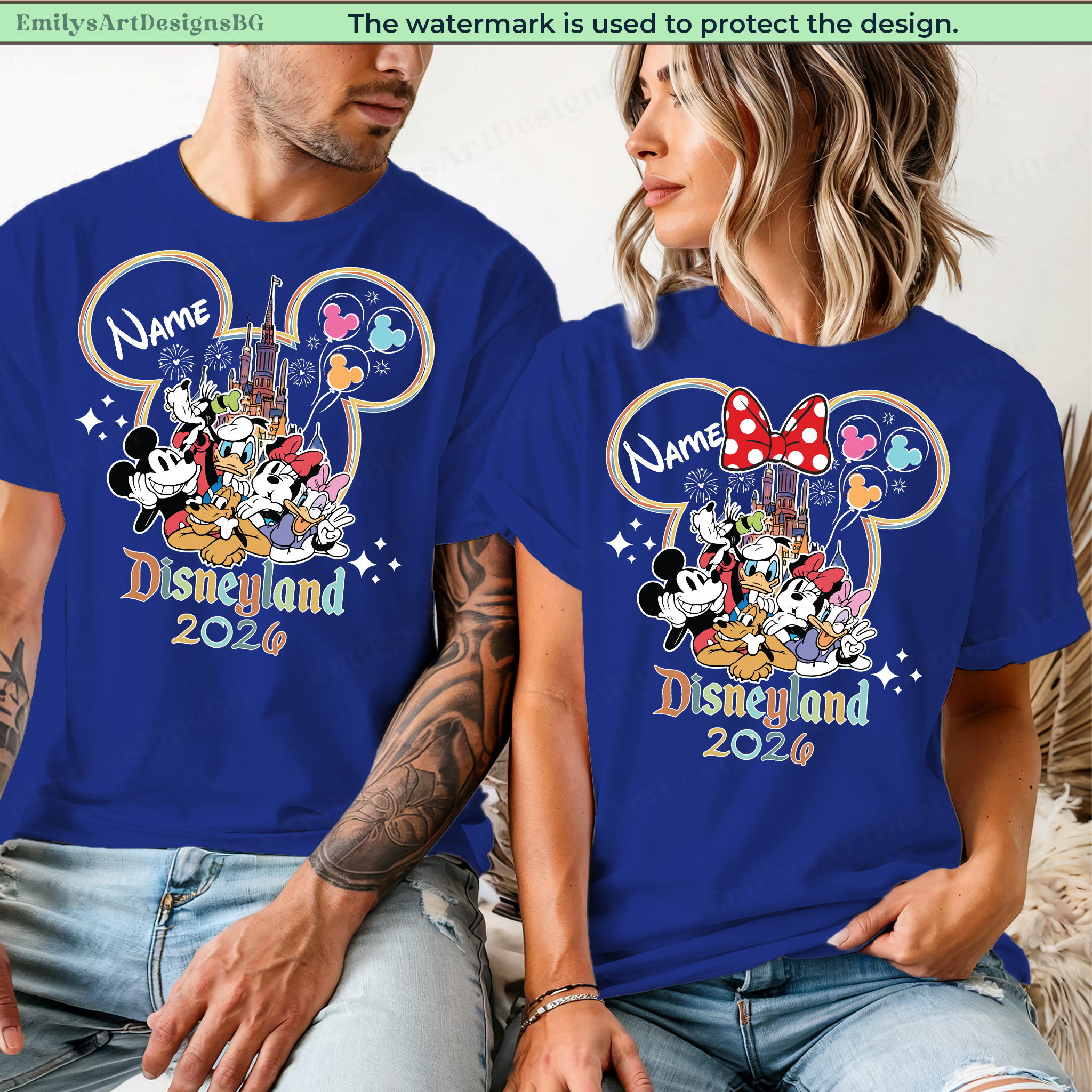 Personalized Disneyland Shirts 2026