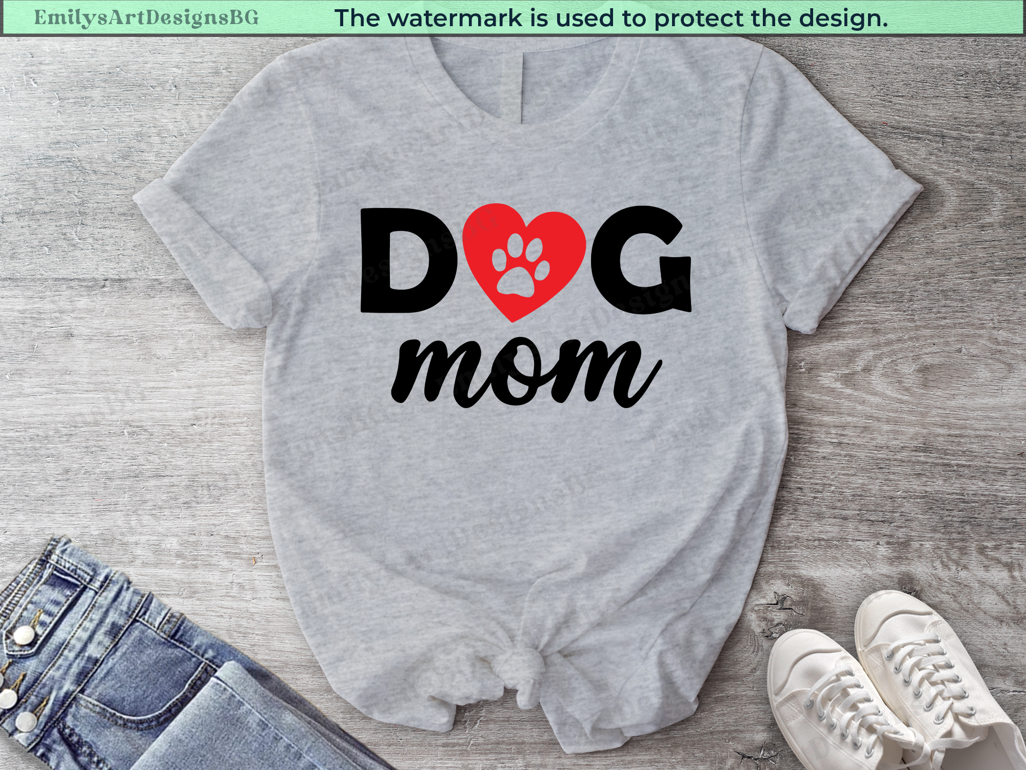 Dog Mom T-shirt