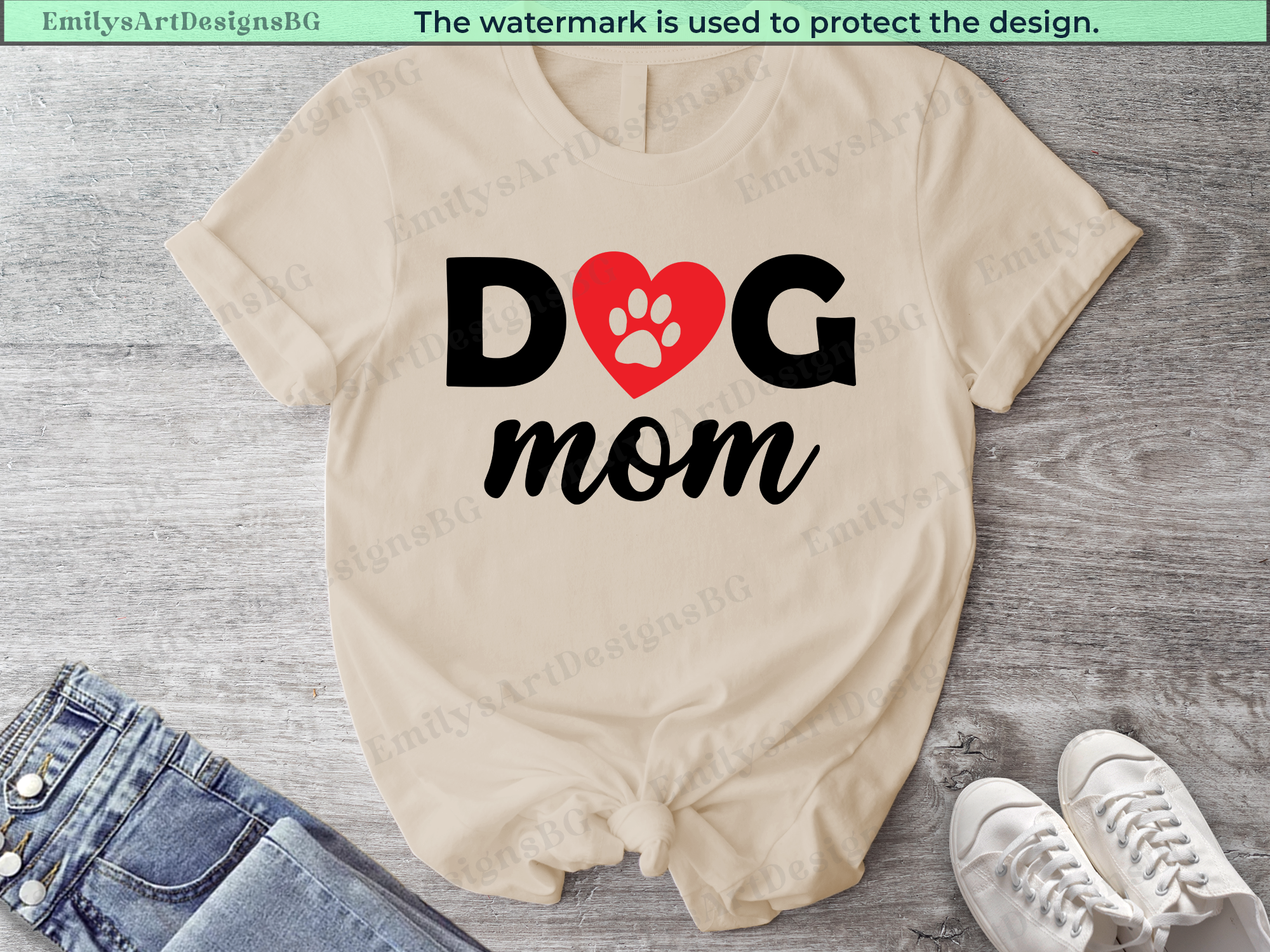 Dog Mom T-shirt