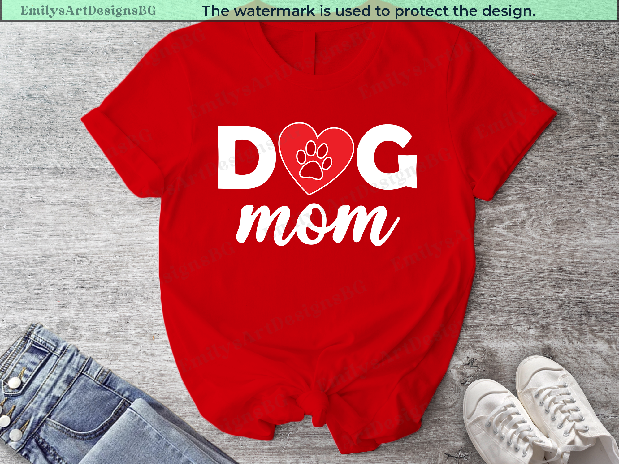 Dog Mom T-shirt