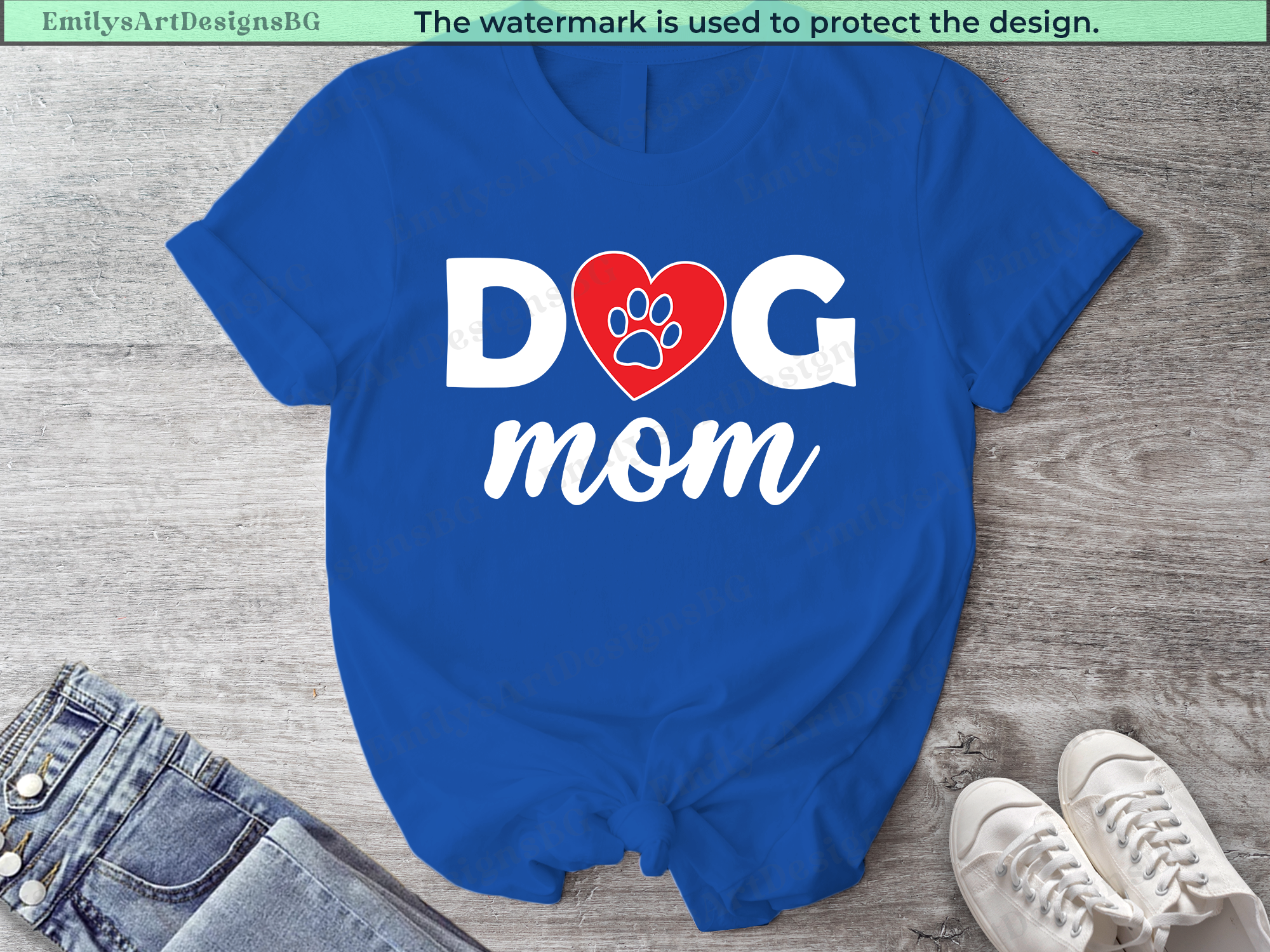 Dog Mom T-shirt