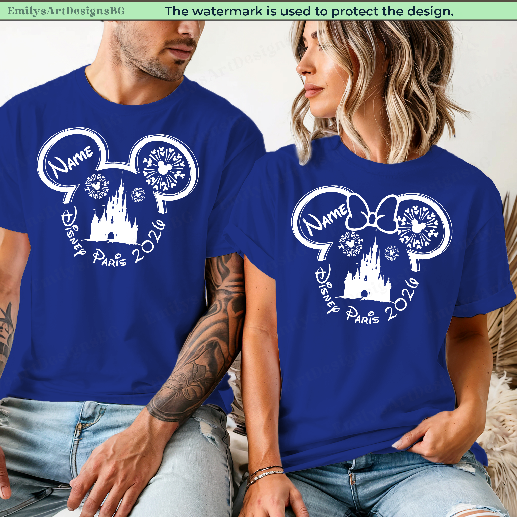 Custom Disneyland Paris 2026 Shirts