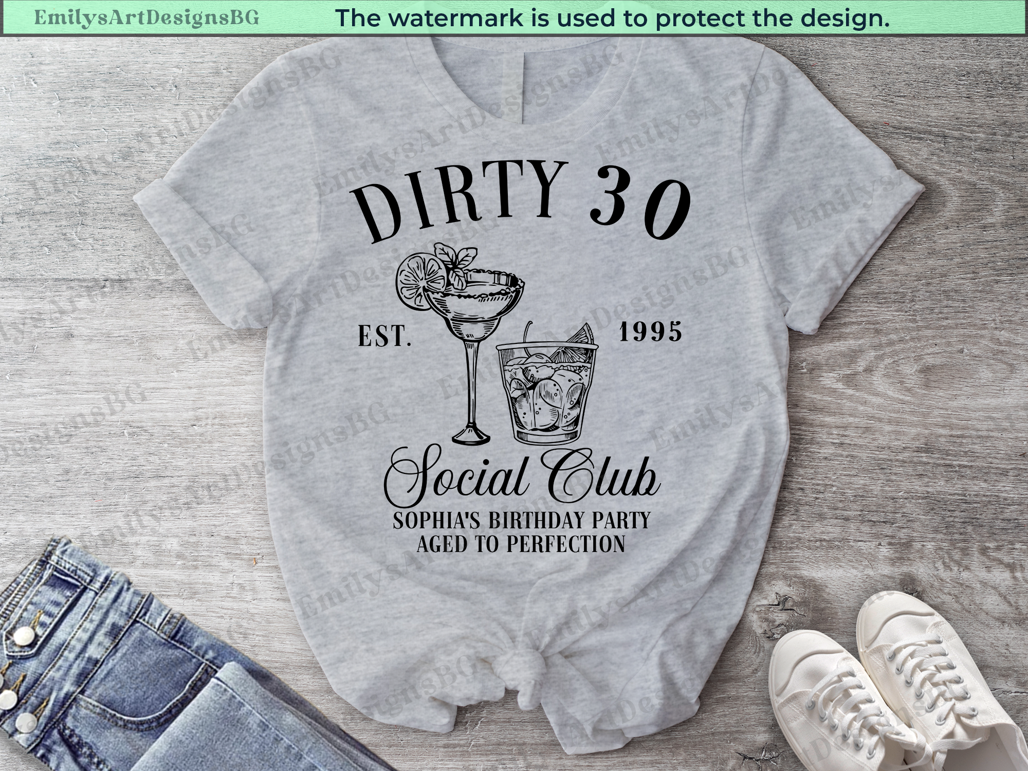 Dirty 30 Social Club T-Shirt