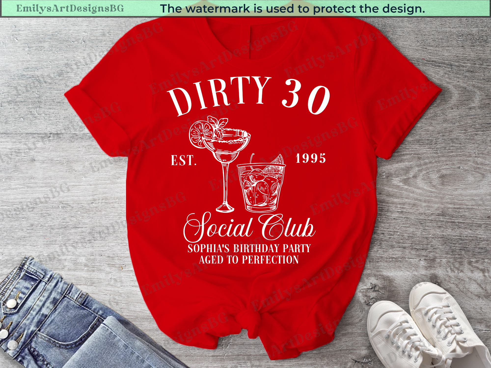 Dirty 30 Social Club T-Shirt