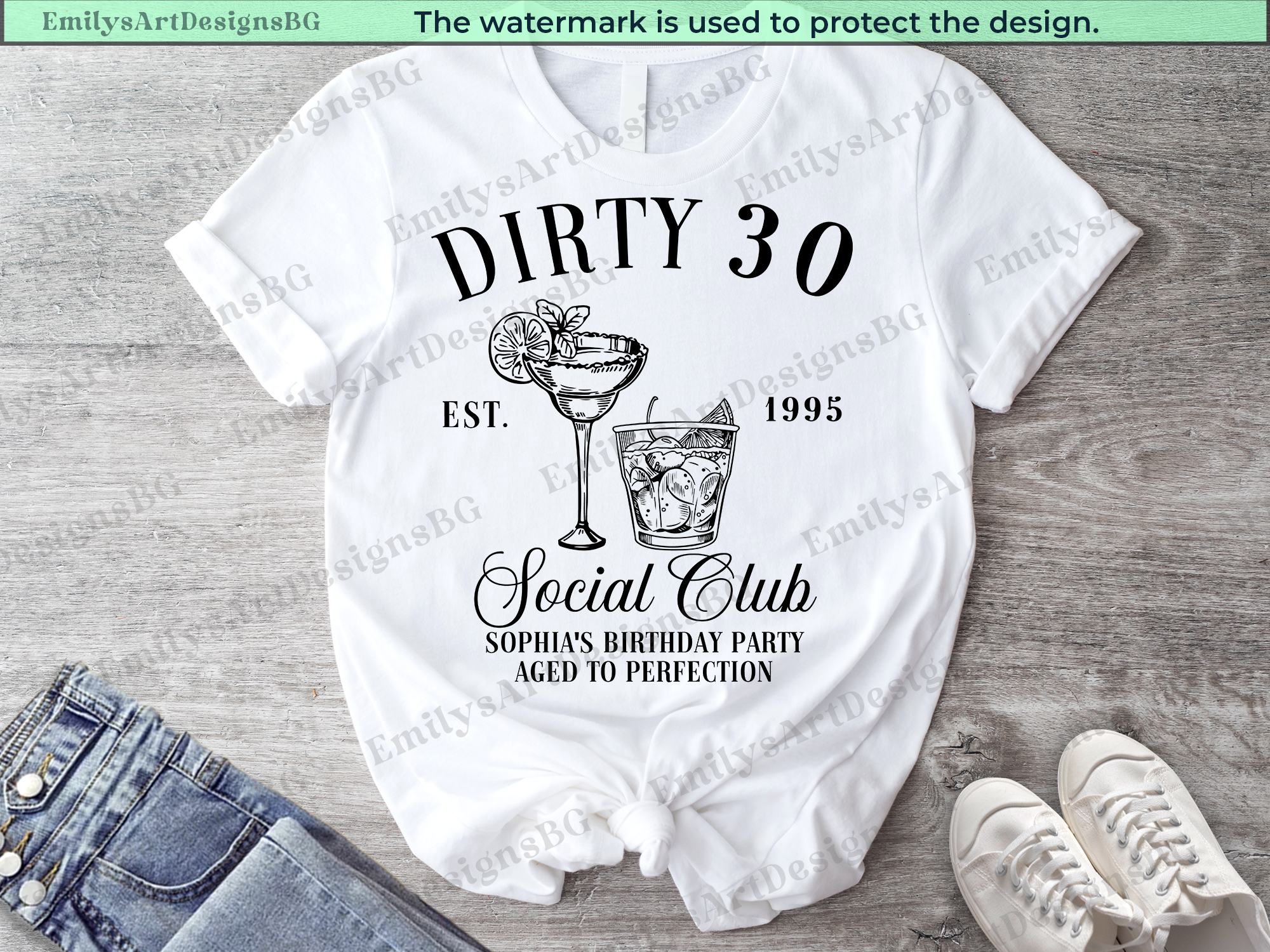 Dirty 30 Social Club T-Shirt
