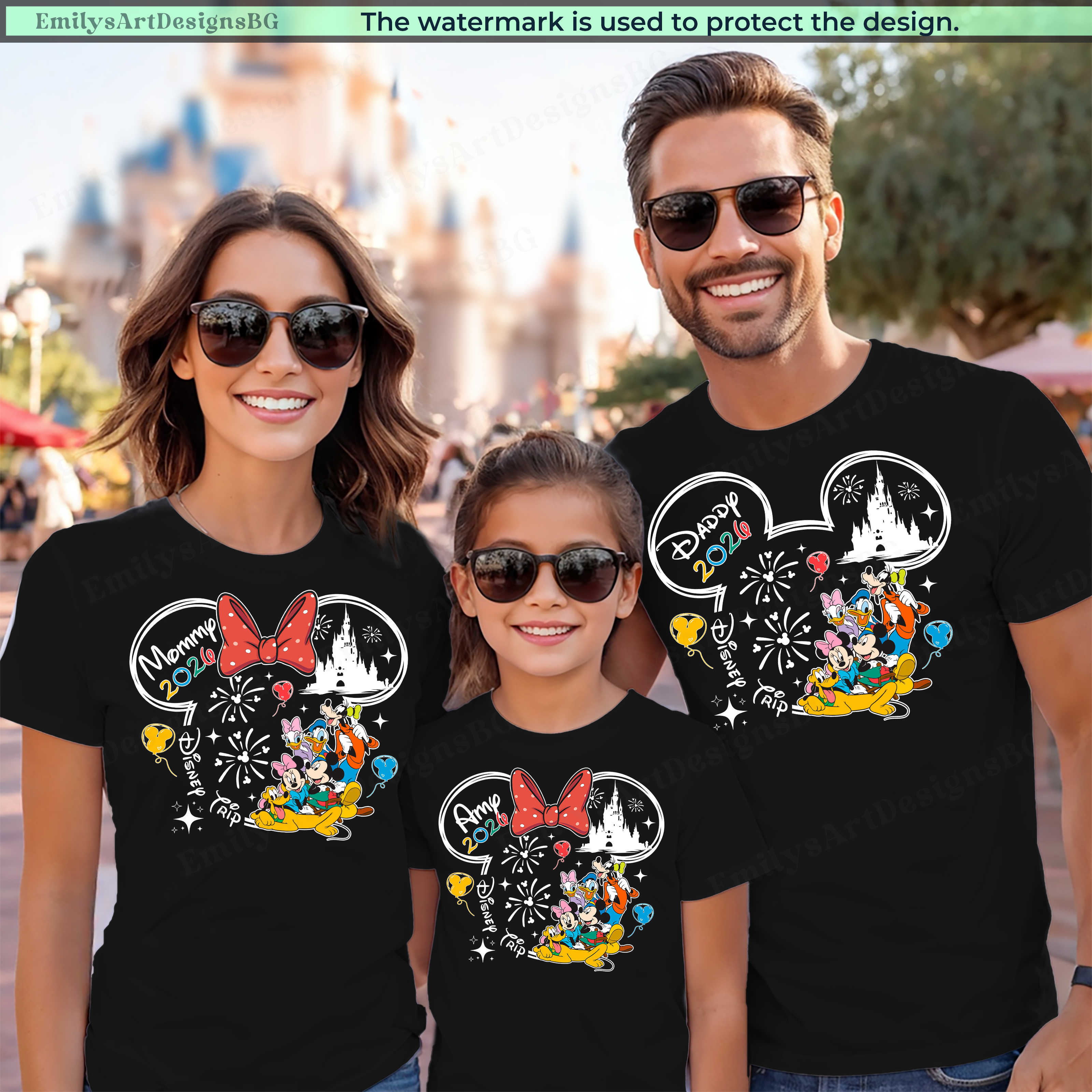 Family Disney Trip 2026 Shirts