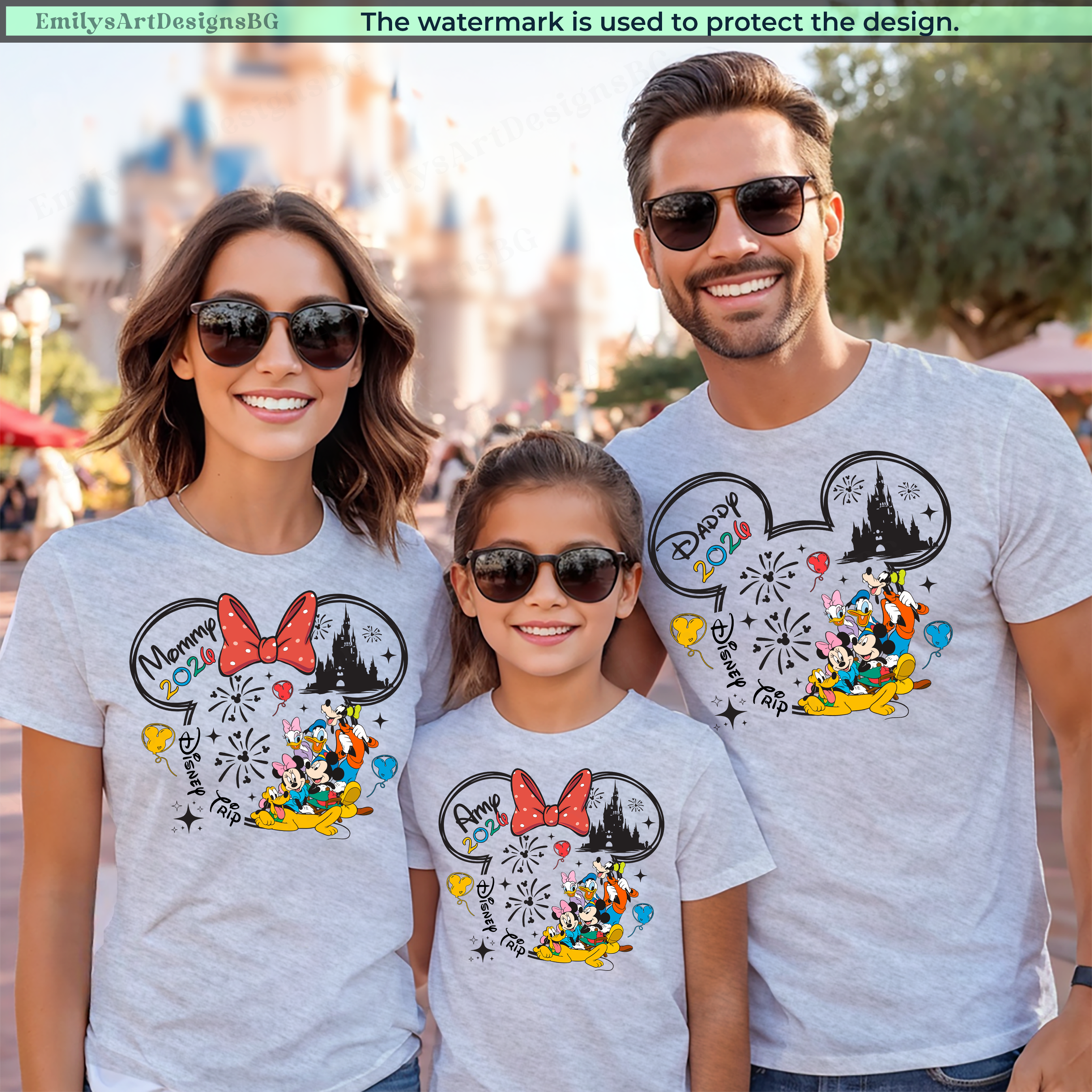 Family Disney Trip 2026 Shirts